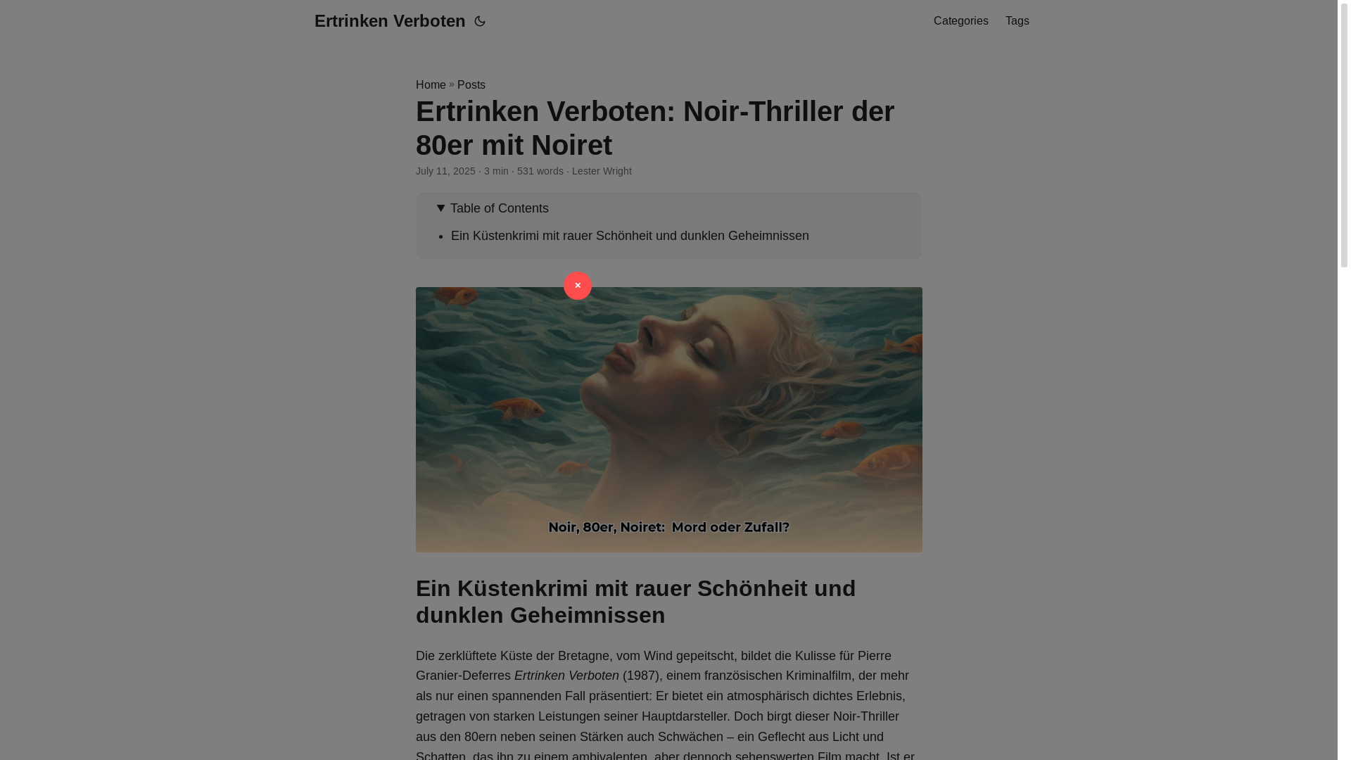 website screenshot of https://ertrinken-verboten.pages.dev/