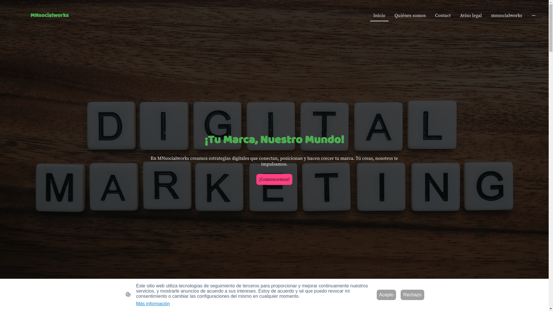 website screenshot of https://proyectosbrillantes.org/