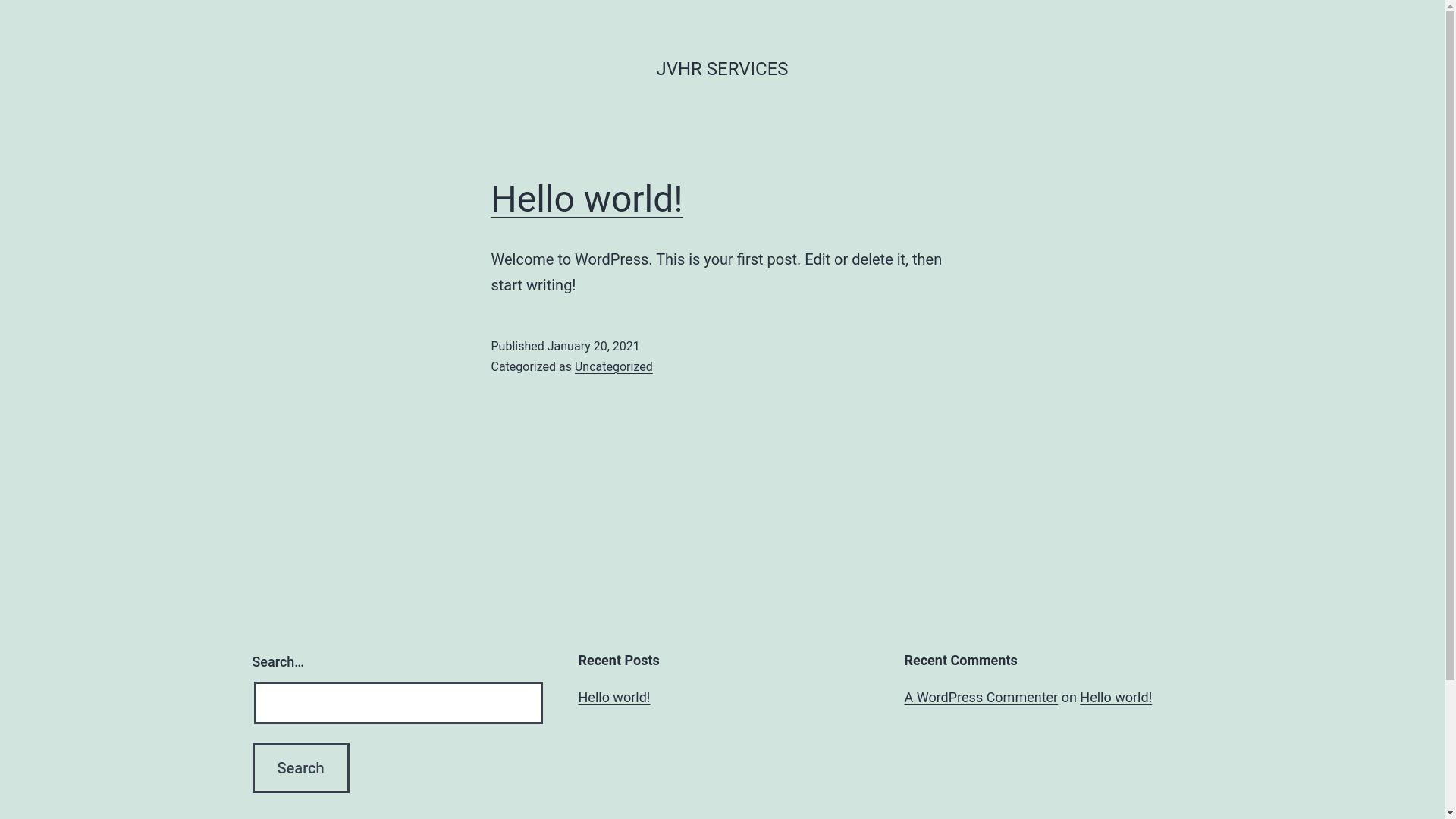 website screenshot of https://jvhrservices.online/