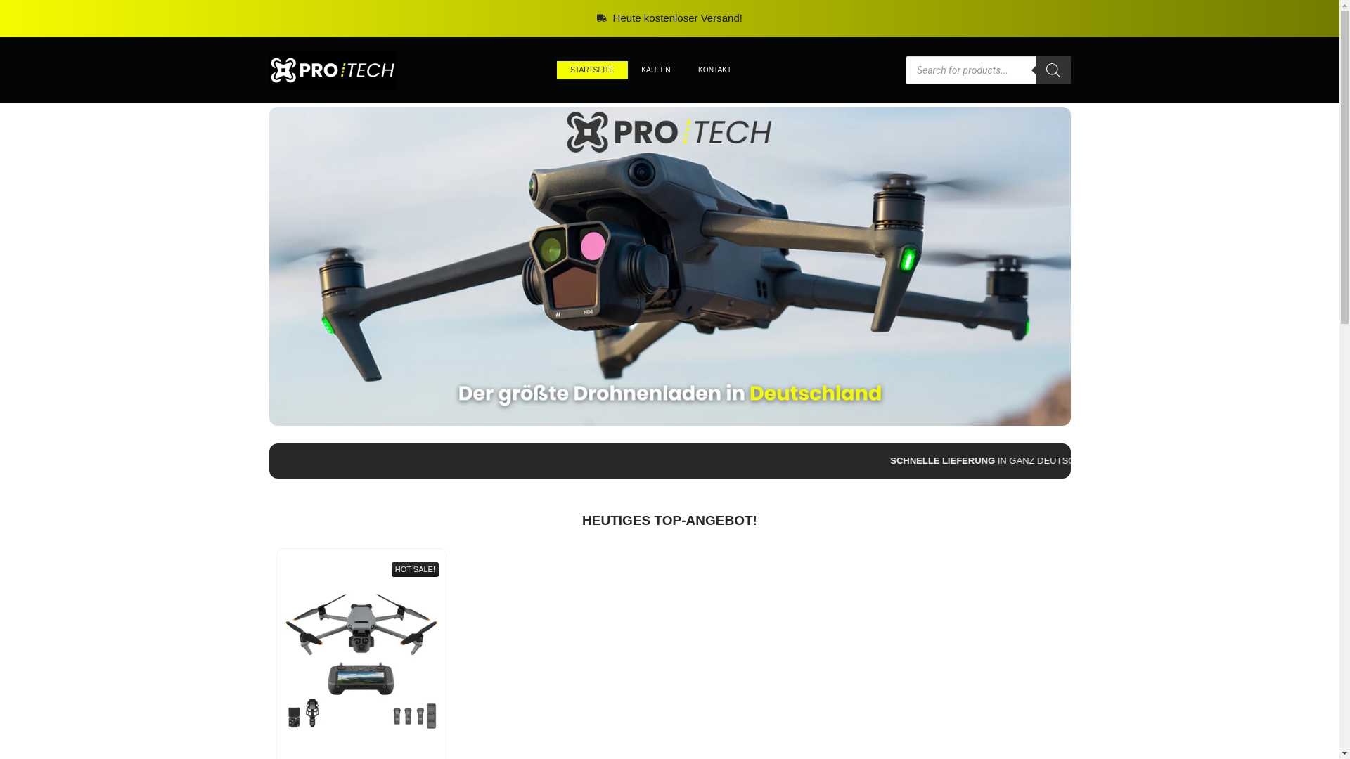 website screenshot of https://protech-of.com/