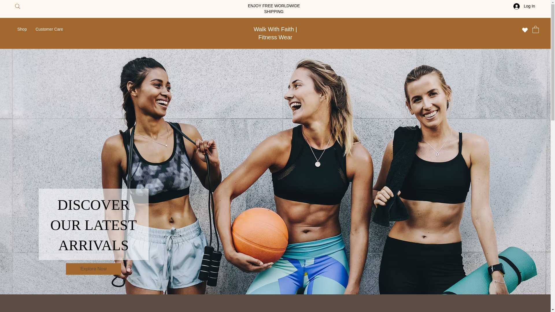 website screenshot of https://faithfitnesswear.org/
