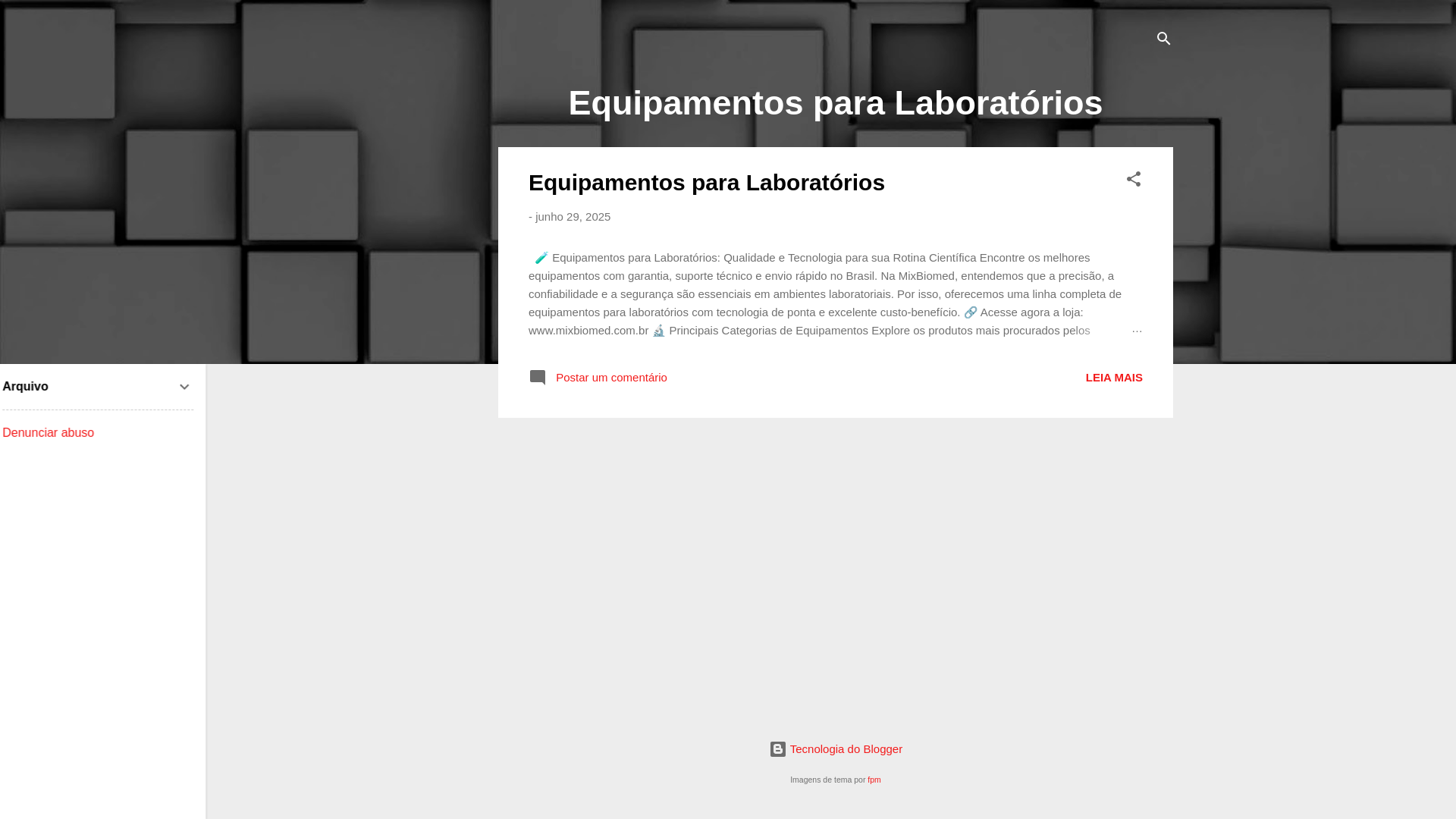 website screenshot of https://equipamentoslaboratorios.com.br/