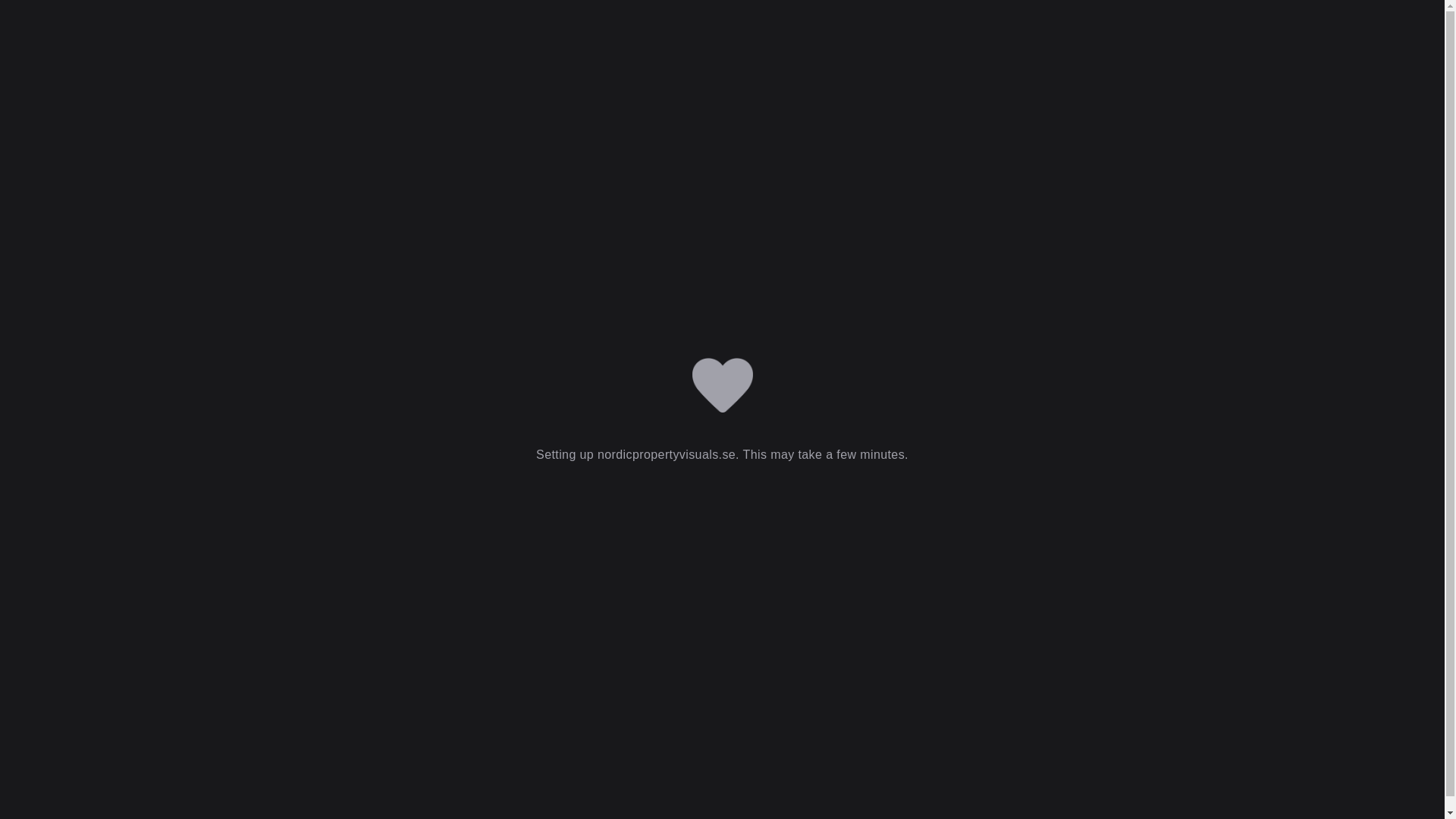 website screenshot of https://nordicpropertyvisuals.se/