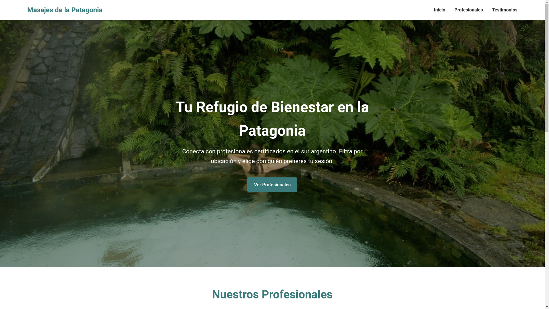 website screenshot of https://web-masaje.pages.dev/