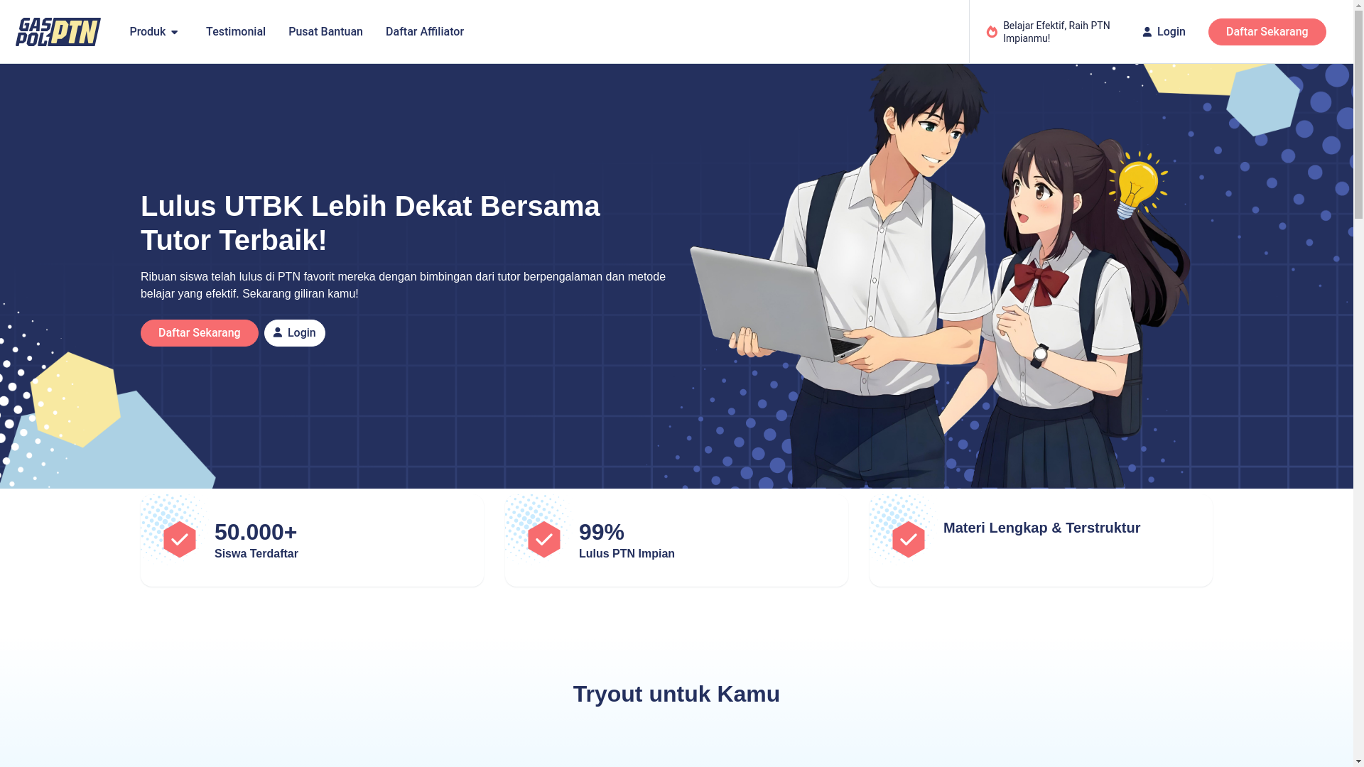 website screenshot of https://gaspolptn-landing.pages.dev/