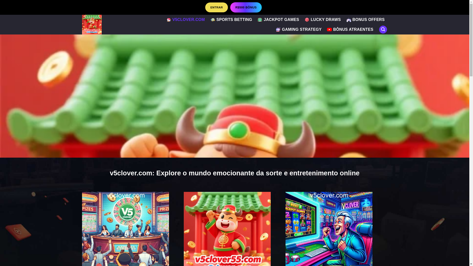 website screenshot of https://v5clover55.com/