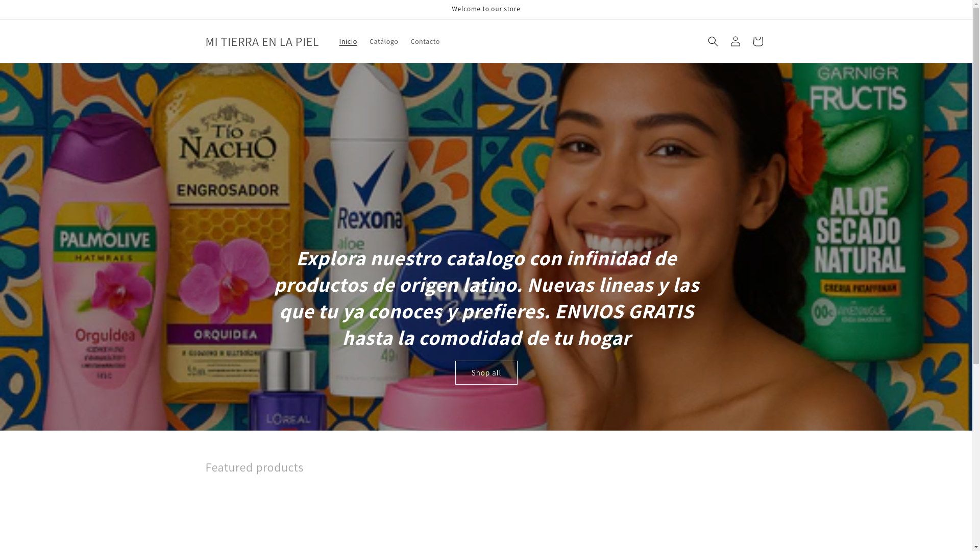 website screenshot of https://mitierraenlapiel.com/
