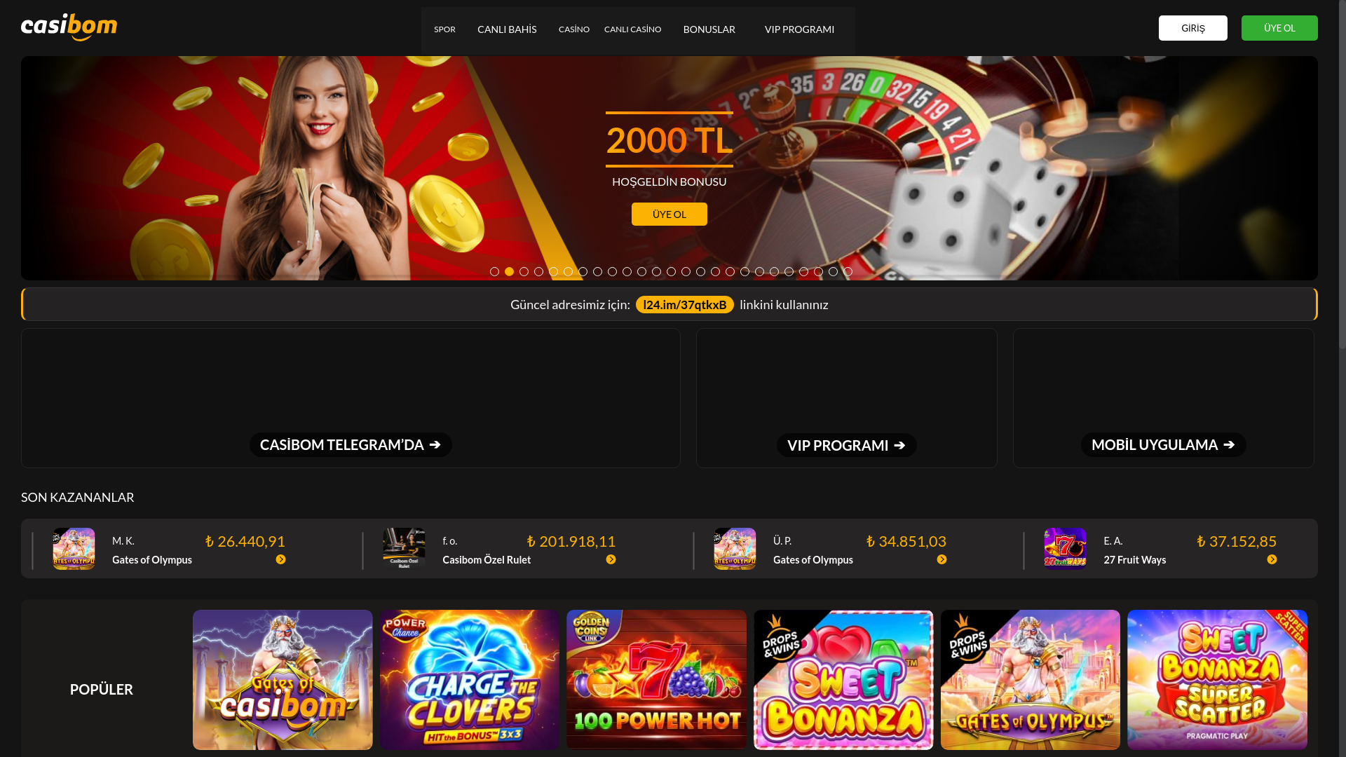 website screenshot of https://casibom8792.com