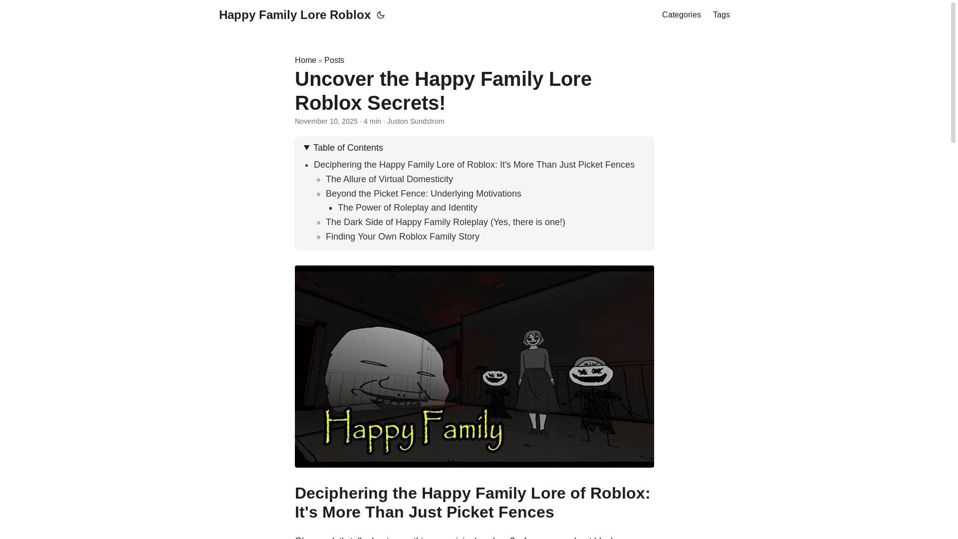 website screenshot of https://happy-family-lore-roblox.pages.dev/