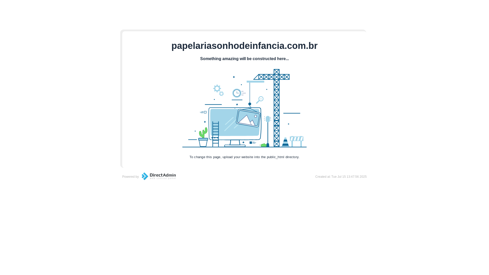 website screenshot of https://papelariasonhodeinfancia.com.br/