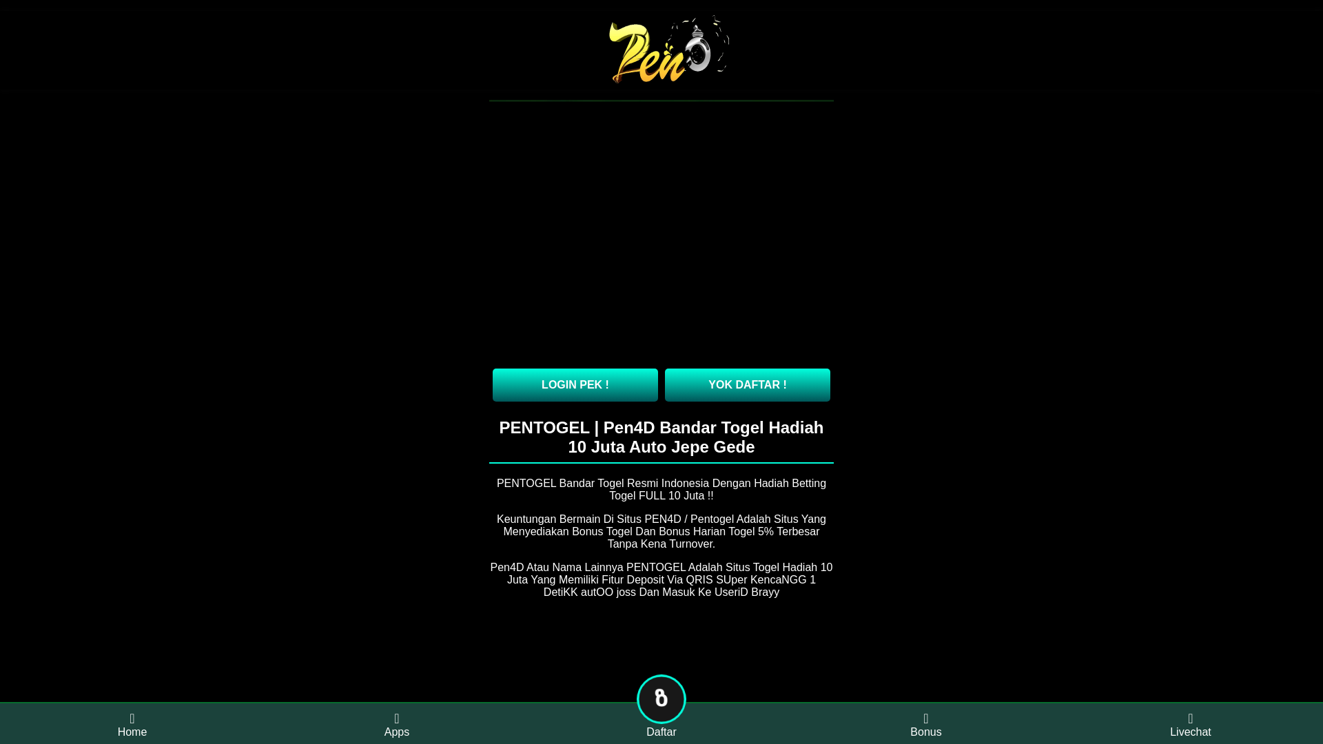 website screenshot of https://ampipkmedanpen4d.pages.dev/