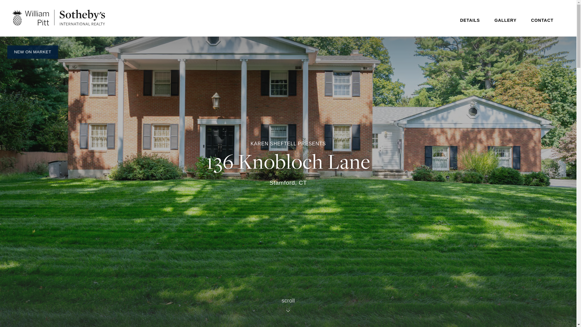 website screenshot of https://136knoblochlane.com/