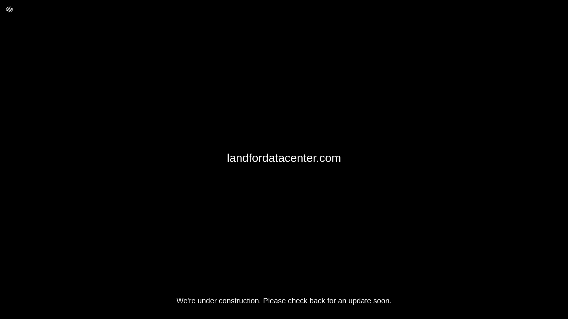 website screenshot of https://landfordatacenter.com/