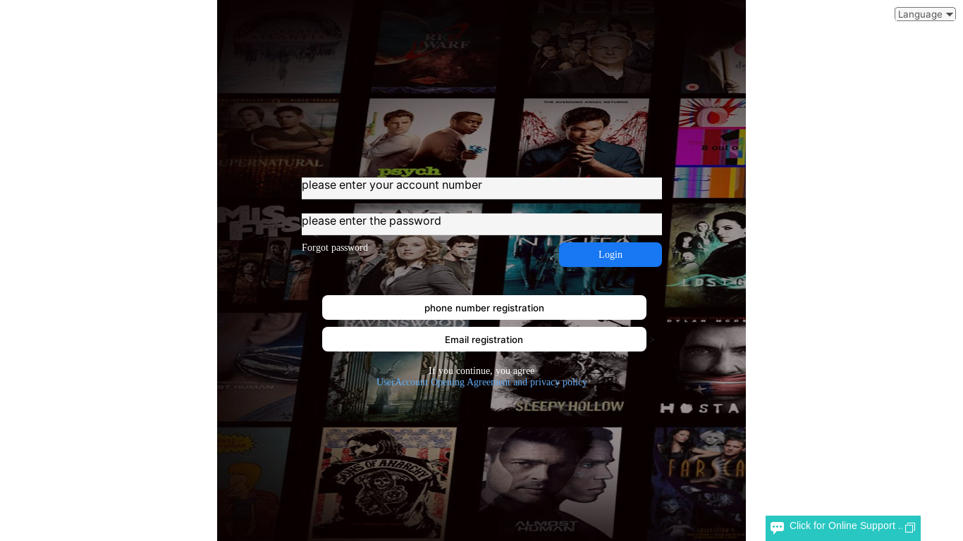 website screenshot of https://m.movievote.mom/