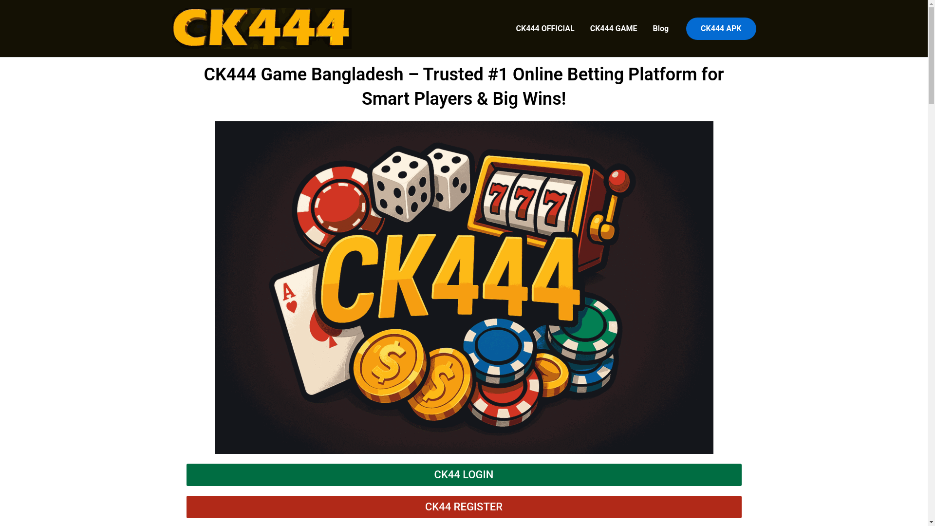 website screenshot of https://ck444-bdt.com/