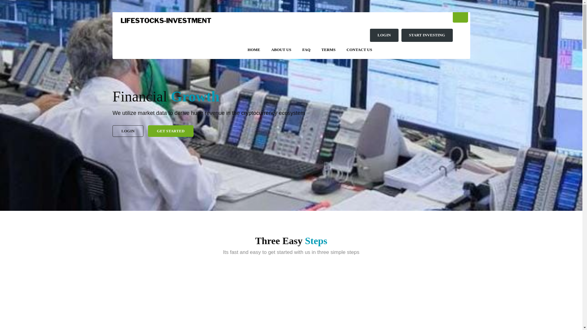 website screenshot of http://lifestocks-investment.org/