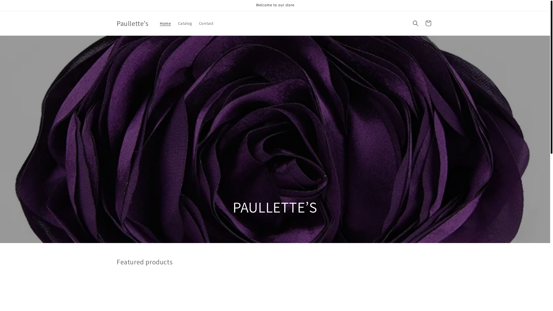 website screenshot of https://paullettes.org/