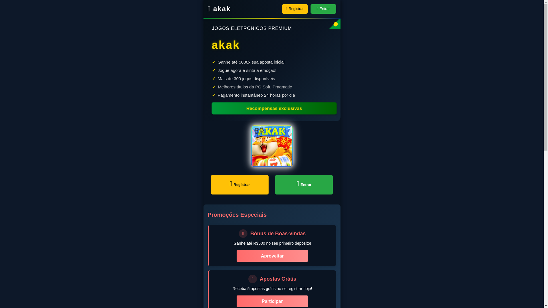 website screenshot of https://akakw1.com/