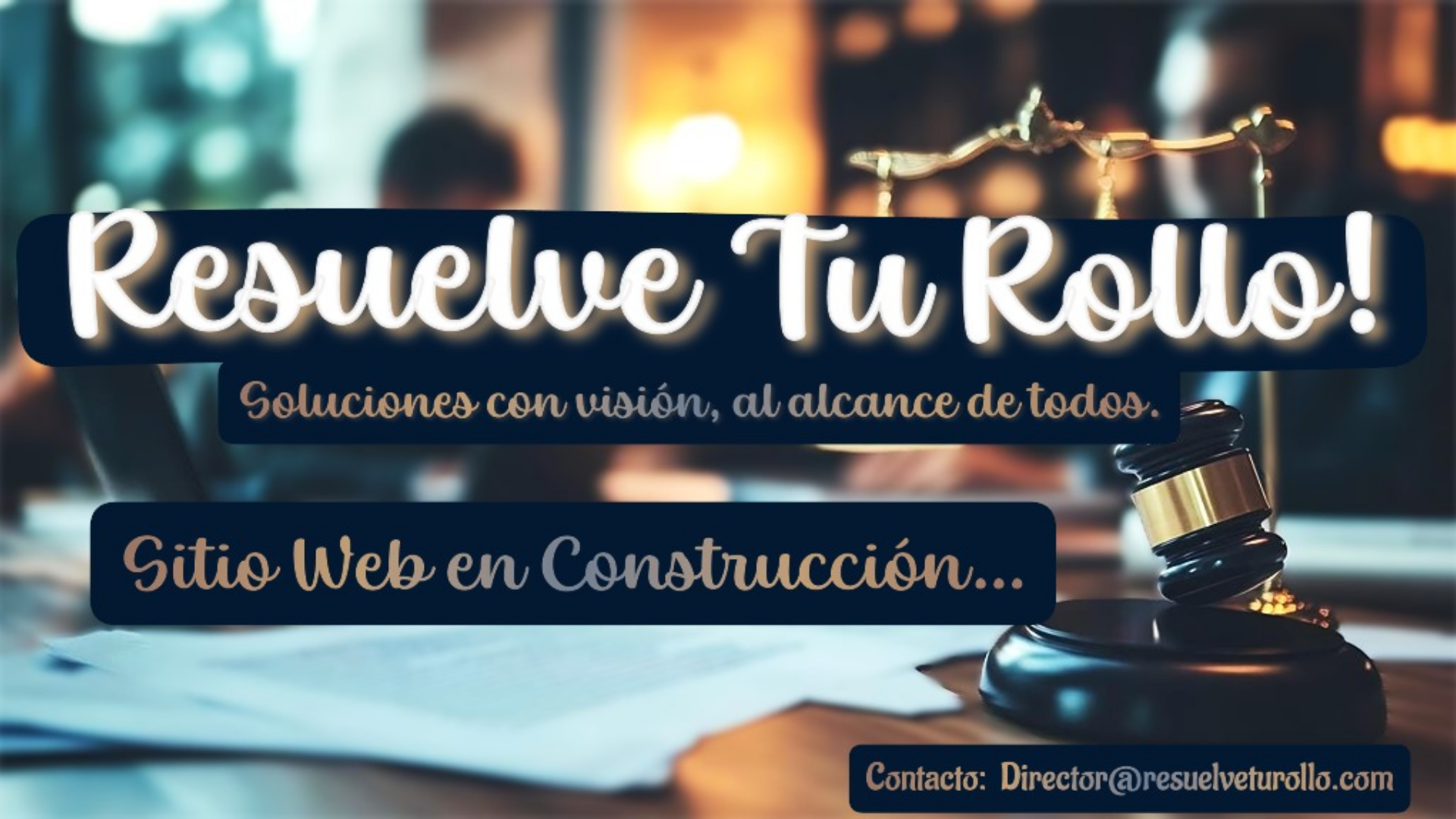website screenshot of https://resuelveturollo.com/