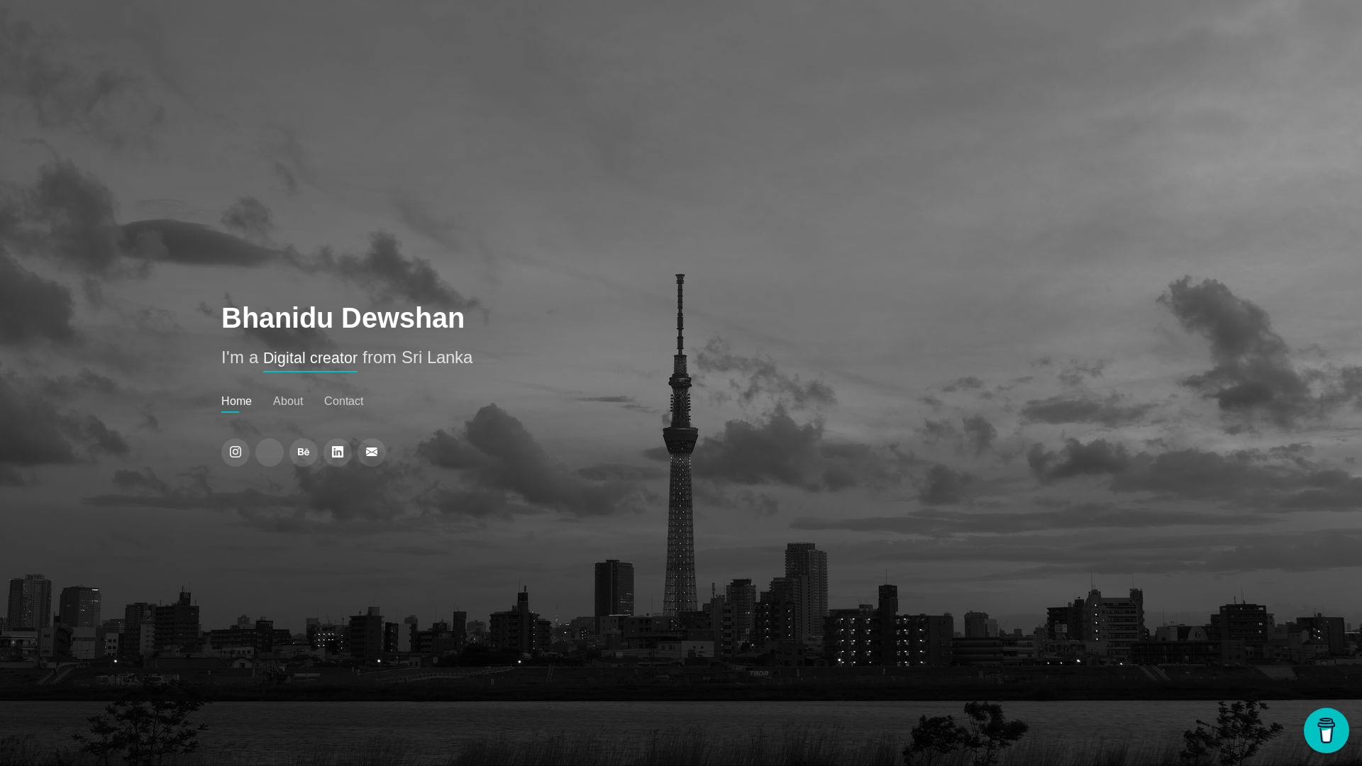 website screenshot of https://bhanidu.pages.dev/
