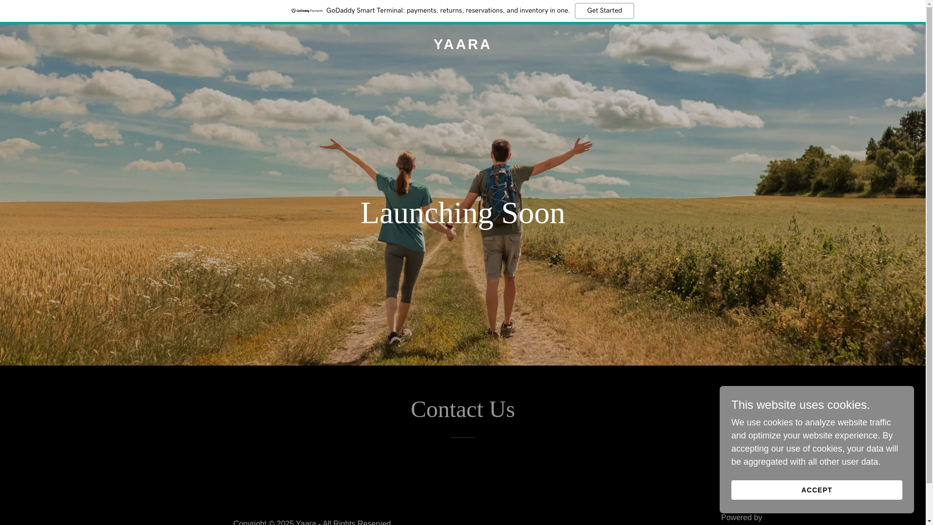 website screenshot of https://yaara.love/
