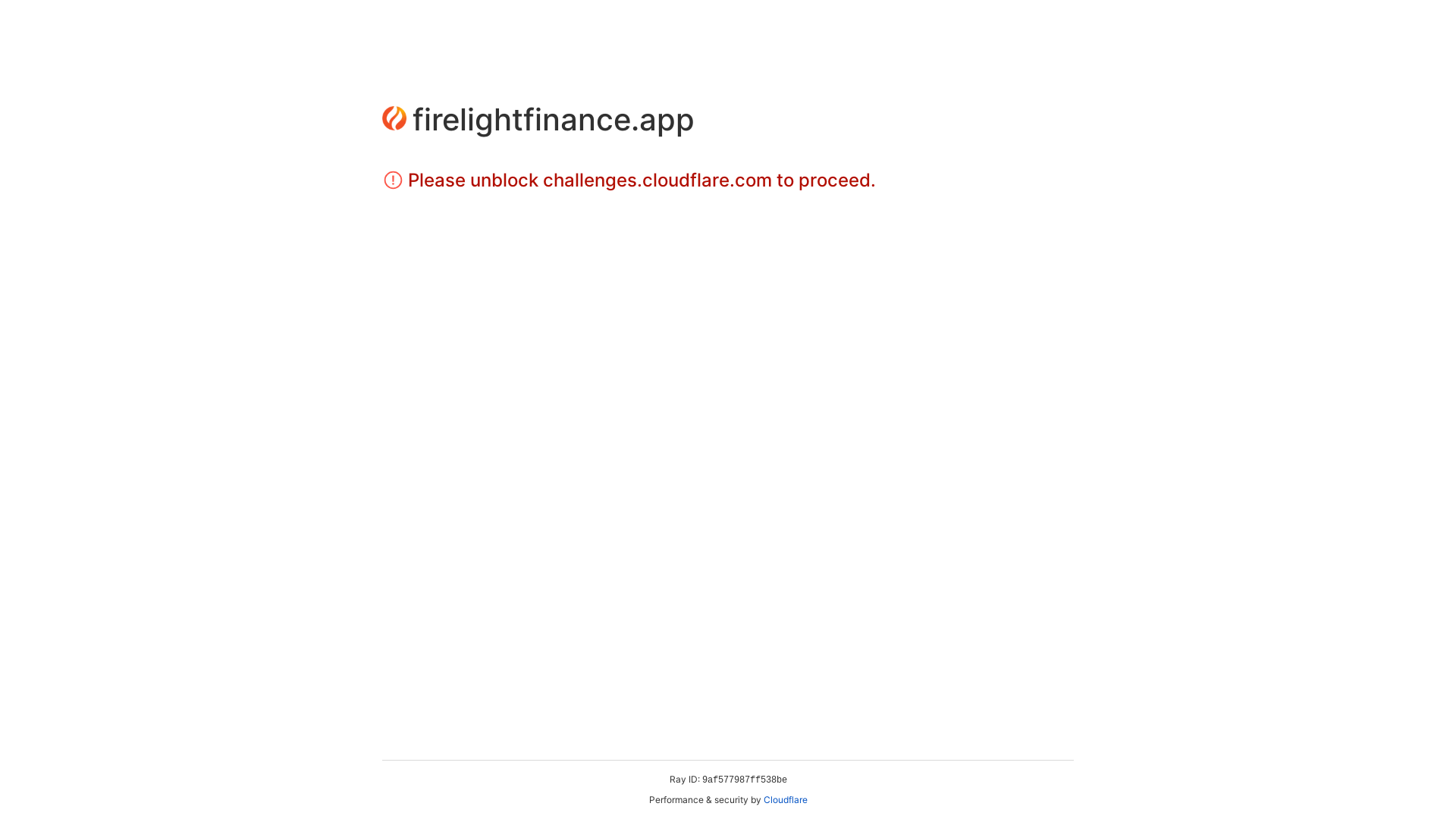 website screenshot of https://firelightfinance.app/