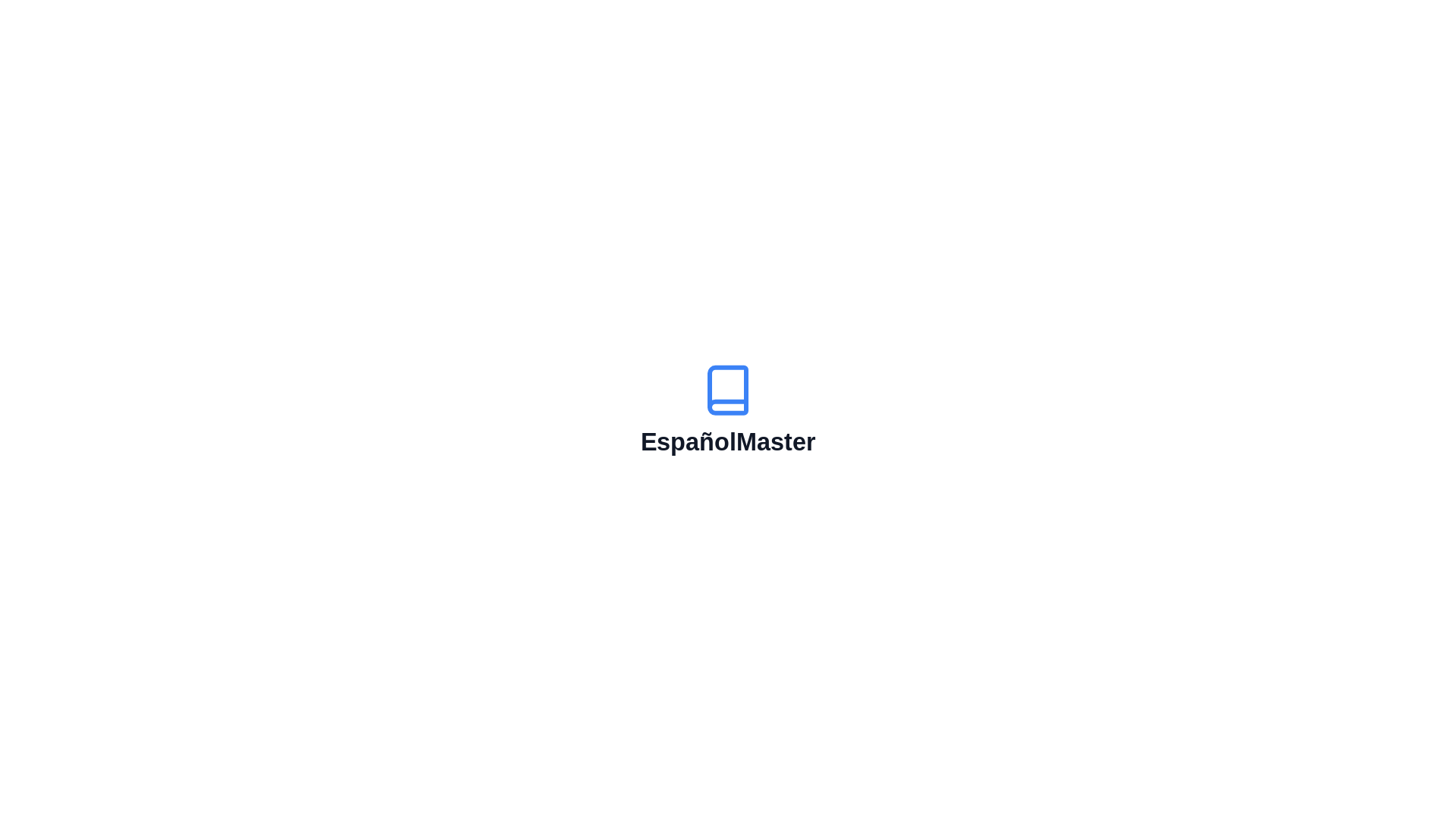 website screenshot of https://espanolmaster.com/