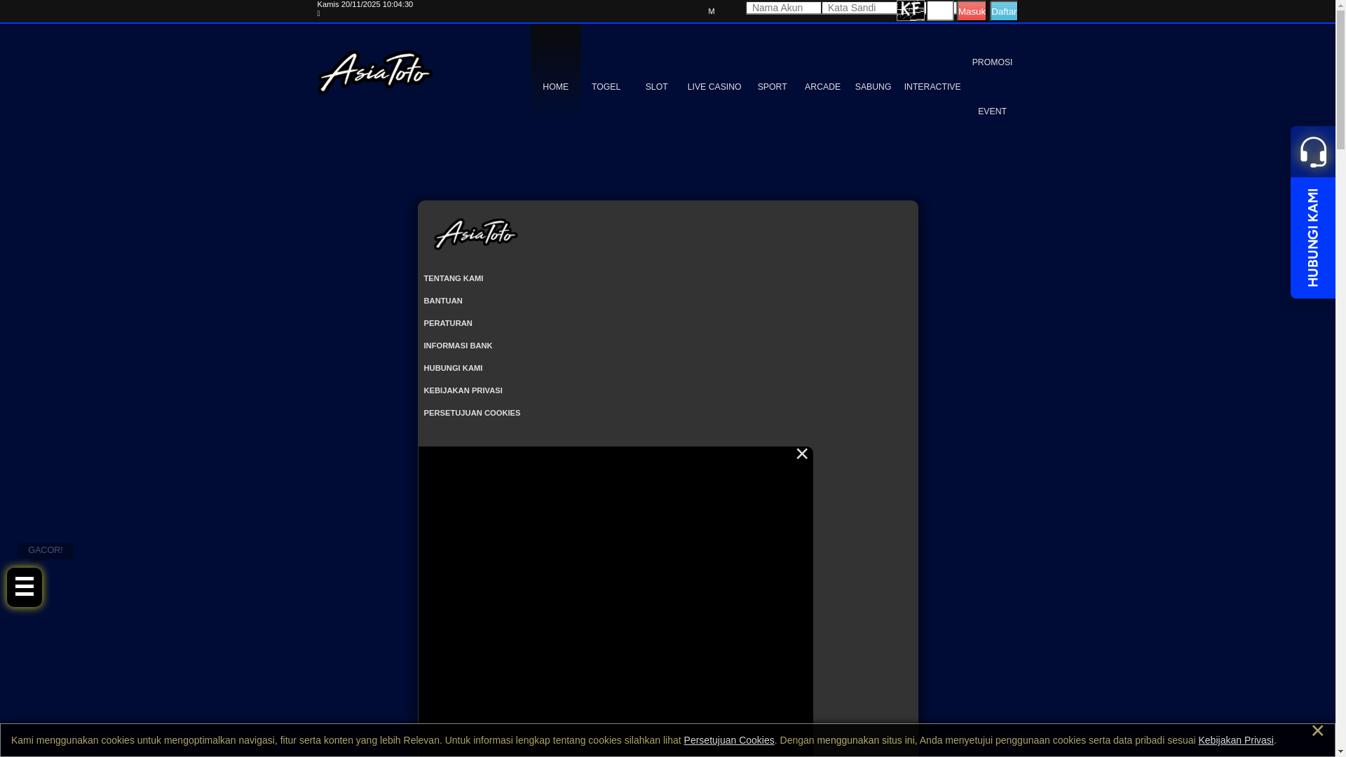 website screenshot of https://asiatotocuan.com/