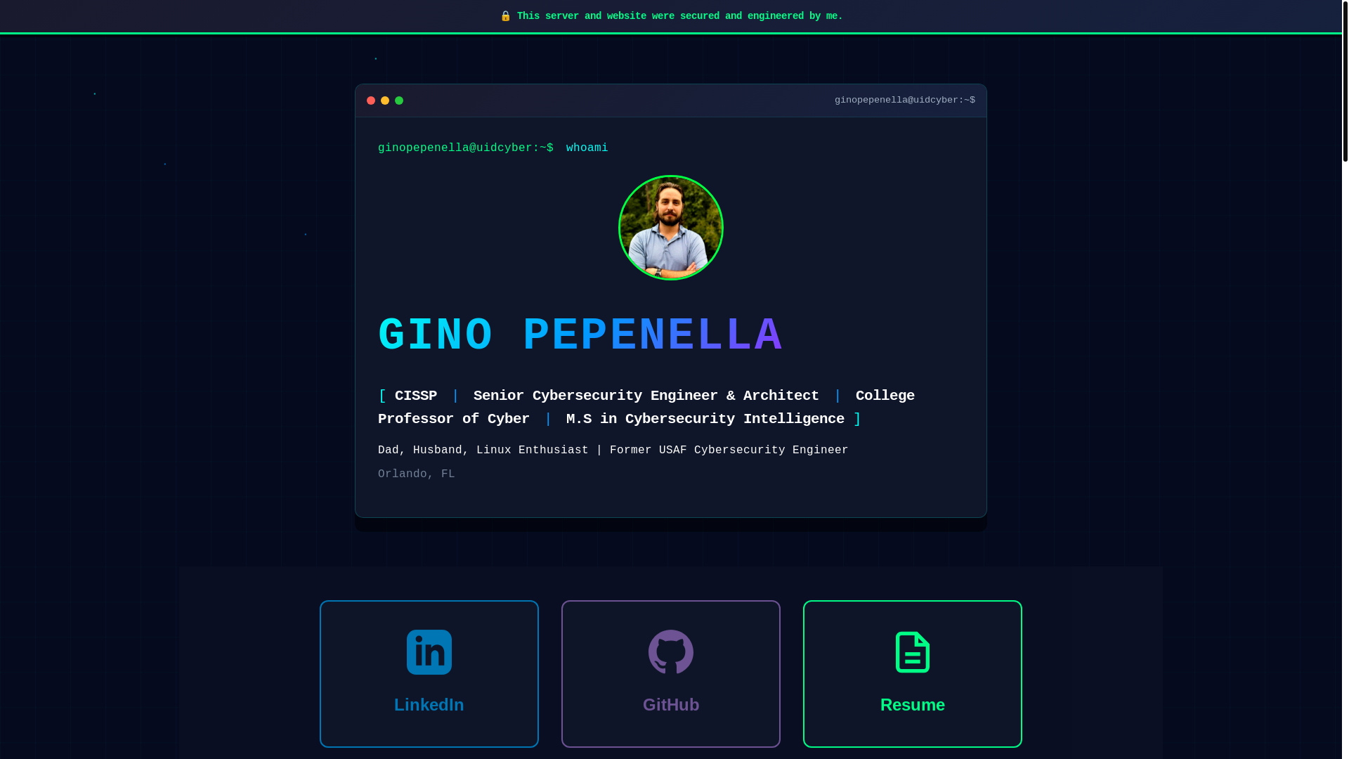 website screenshot of https://uidcyber.com/