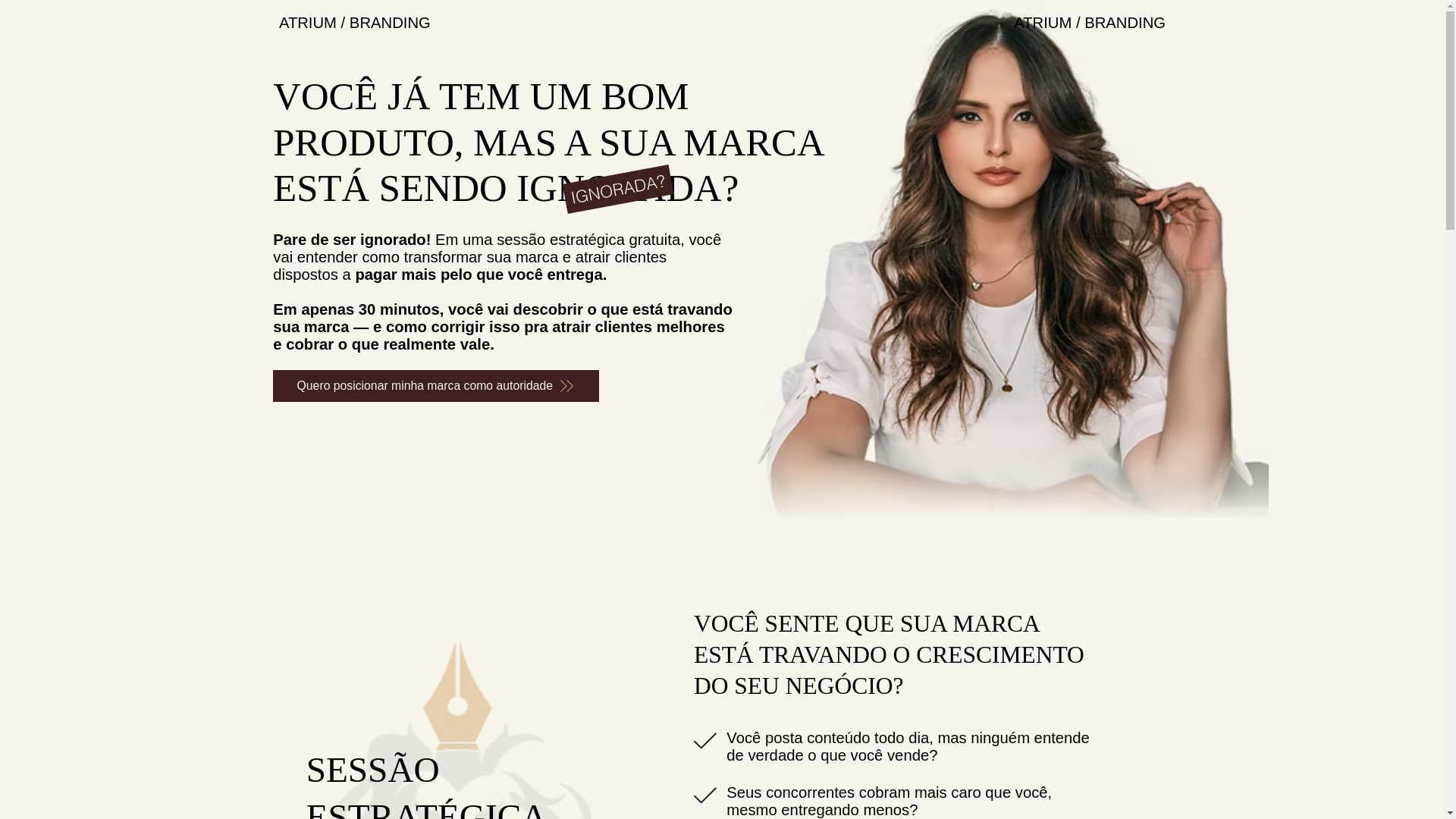 website screenshot of https://imbrandstudio.com.br/