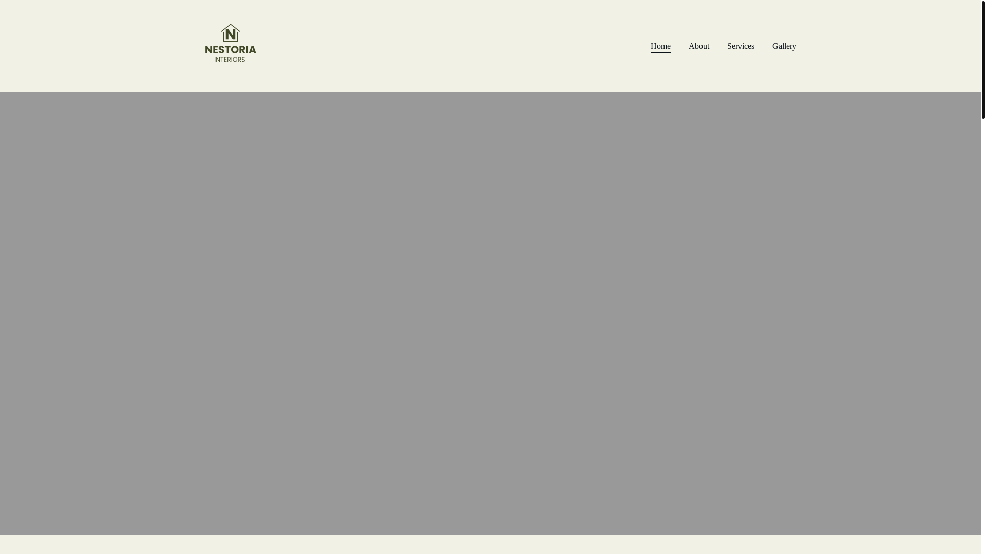 website screenshot of https://nestoriainteriors.in/
