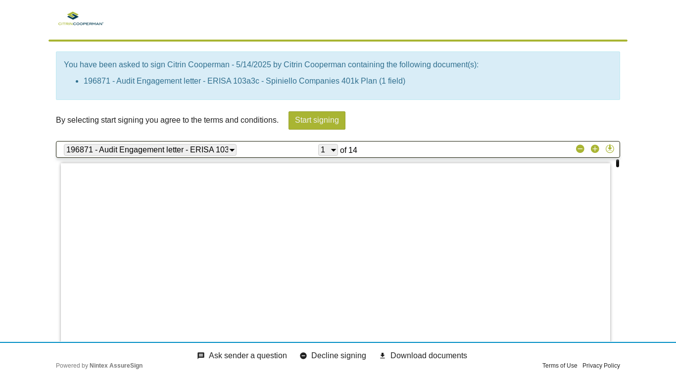 website screenshot of https://www.assuresign.net/l/E-TaDap6D0aZKrLdAOQzGA0rTh_-cMLSHjPmwJ-MWjbOZ5T6UgXHqfXCbxrT7aiA4