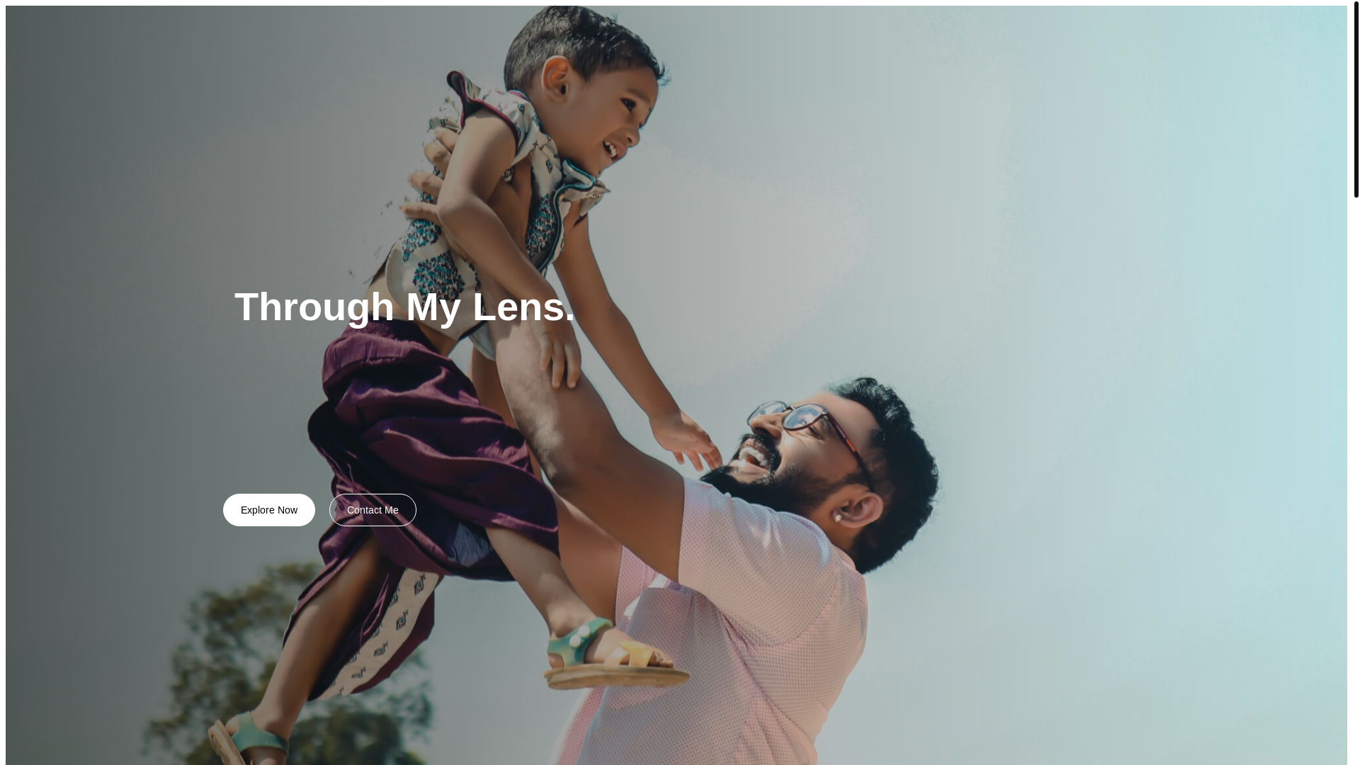 website screenshot of https://thelensvibrance.com/