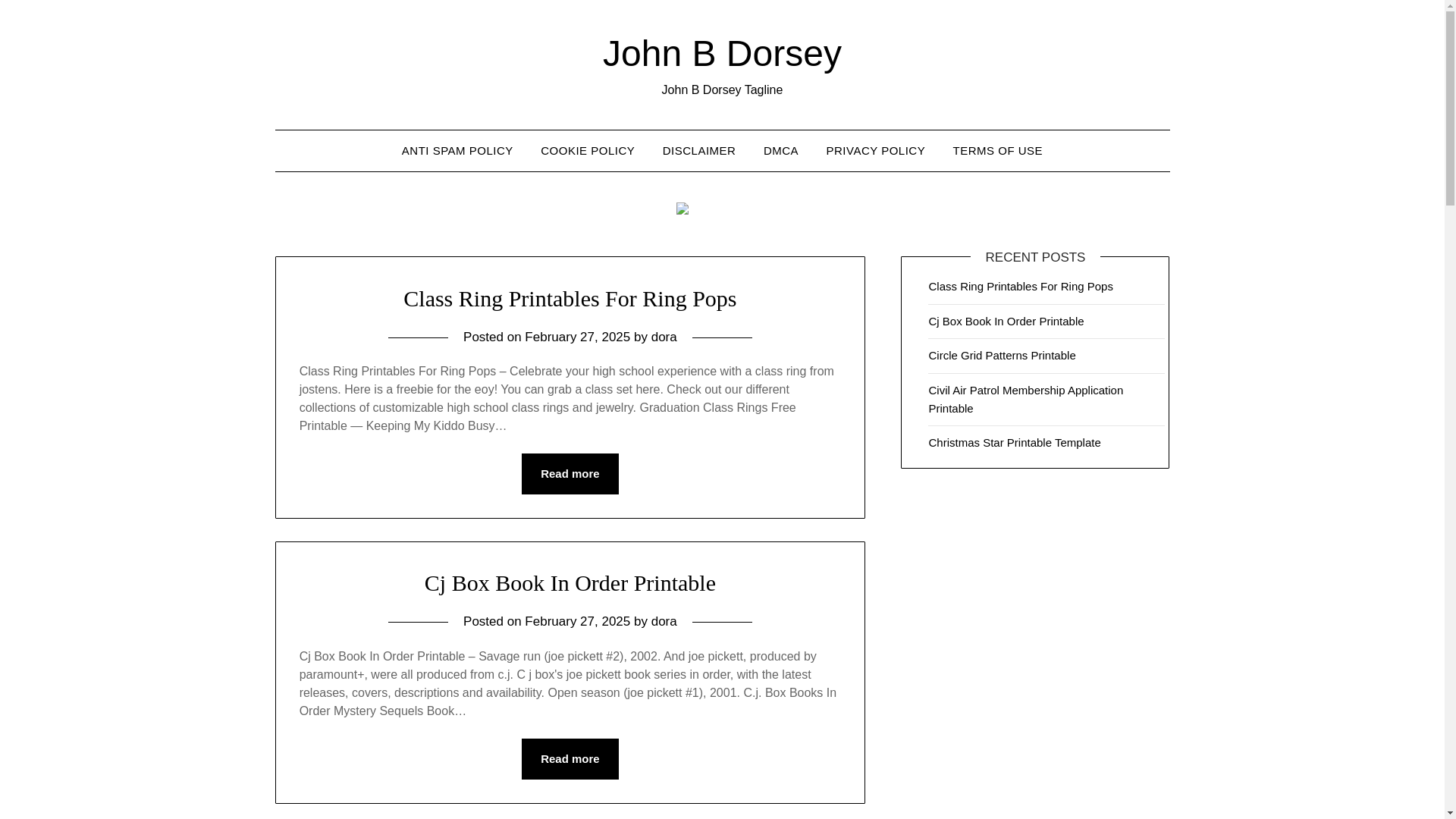 website screenshot of https://johnbdorseyc.pages.dev/