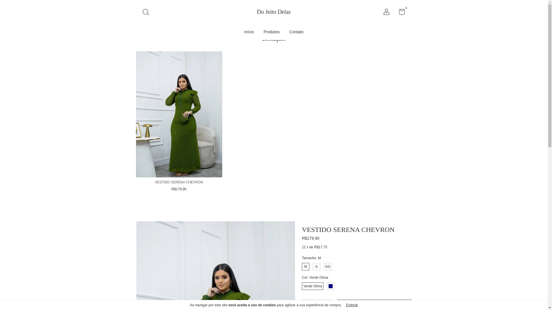 website screenshot of https://lojadojeitodelas.com.br/