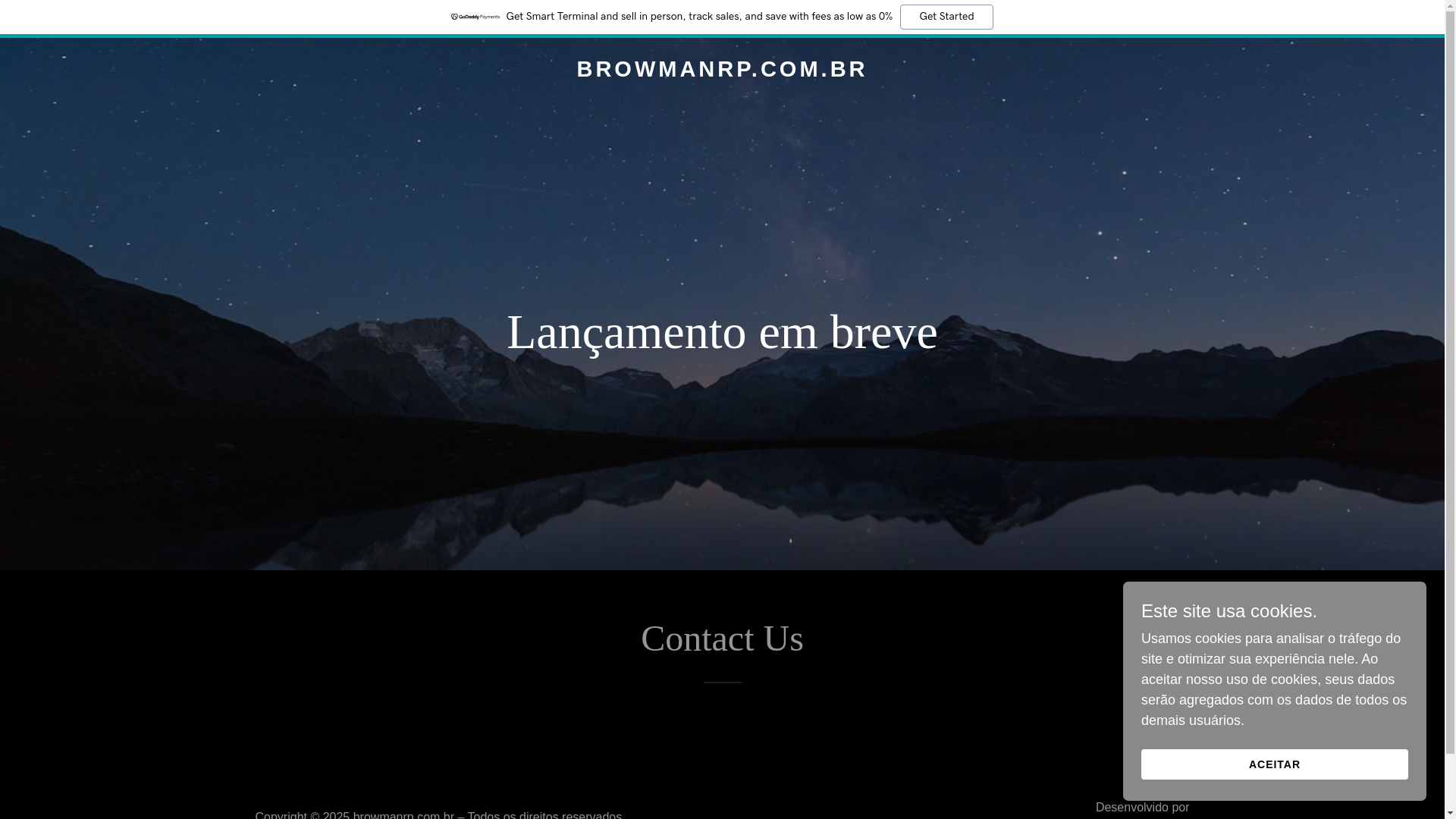 website screenshot of https://browmanrp.com.br/