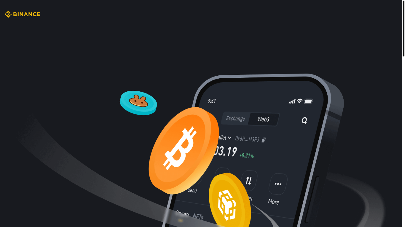 website screenshot of https://binance.eu.com/