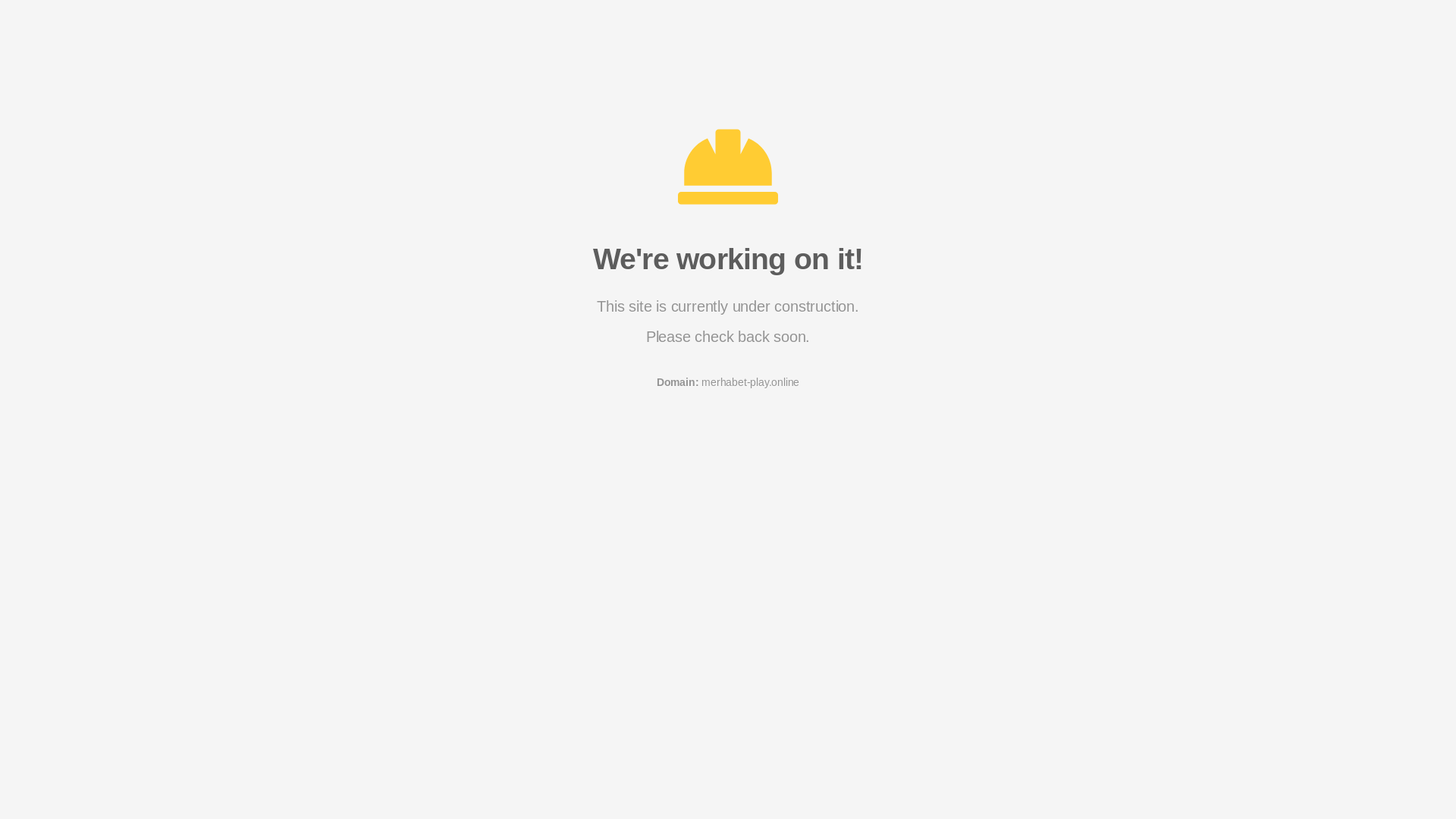 website screenshot of https://merhabet-play.online/