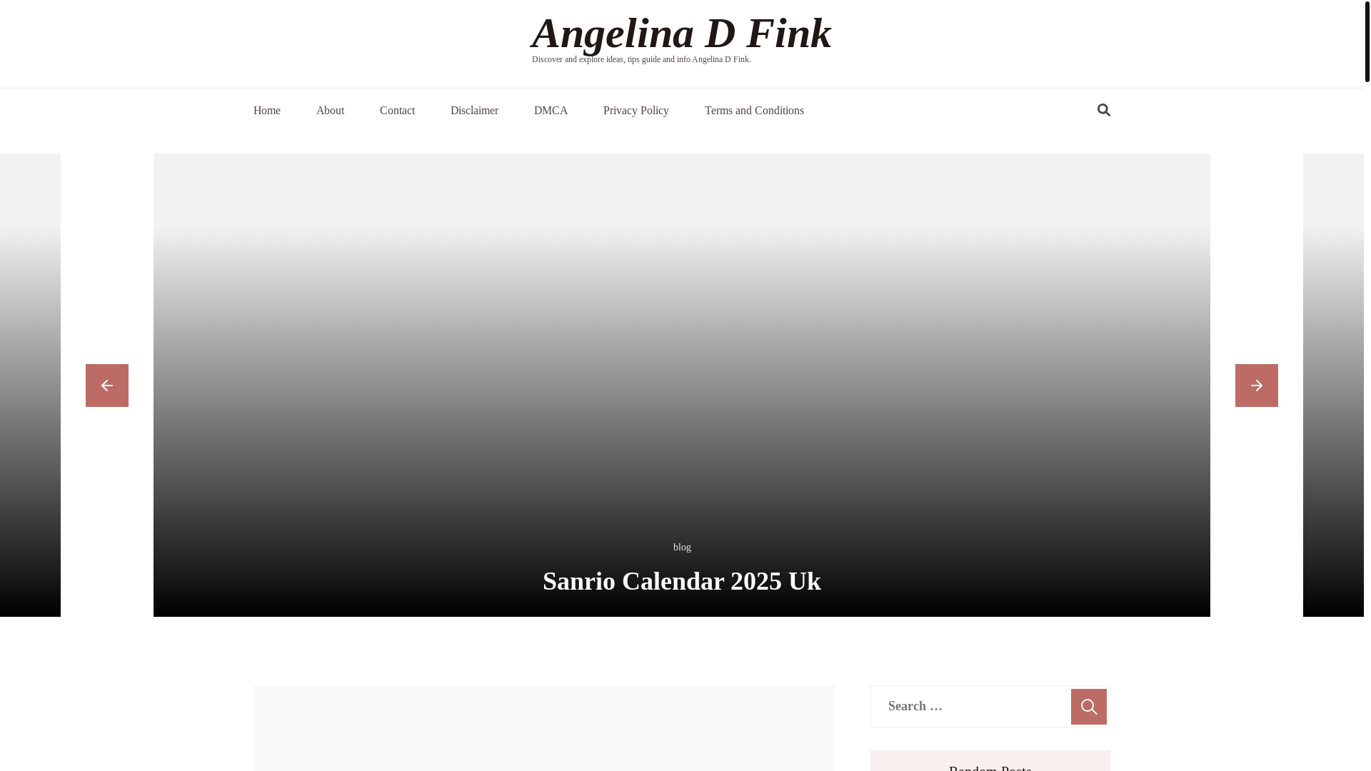 website screenshot of https://angelinadfink.pages.dev/
