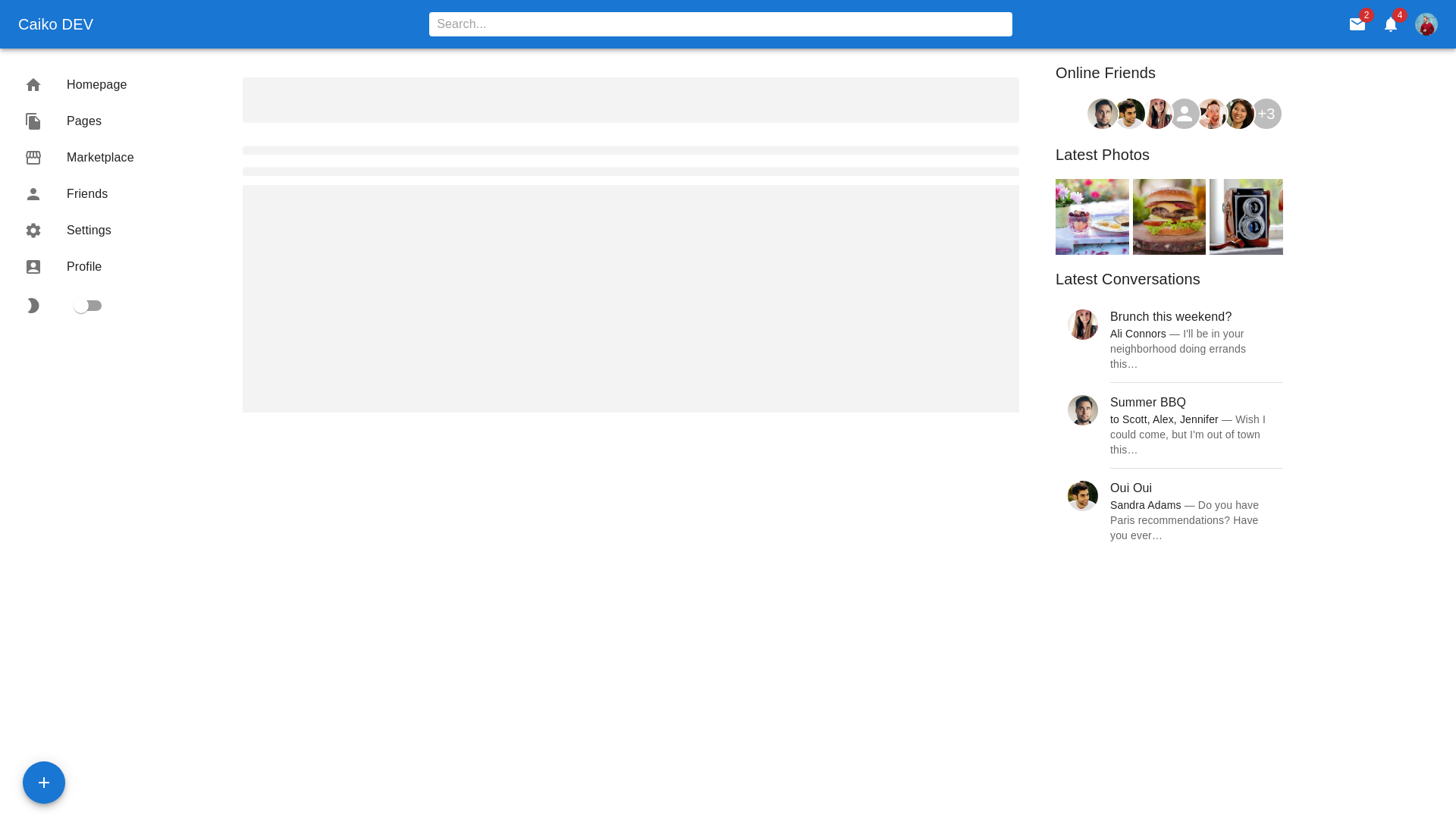 website screenshot of https://react-mui-6qu.pages.dev/