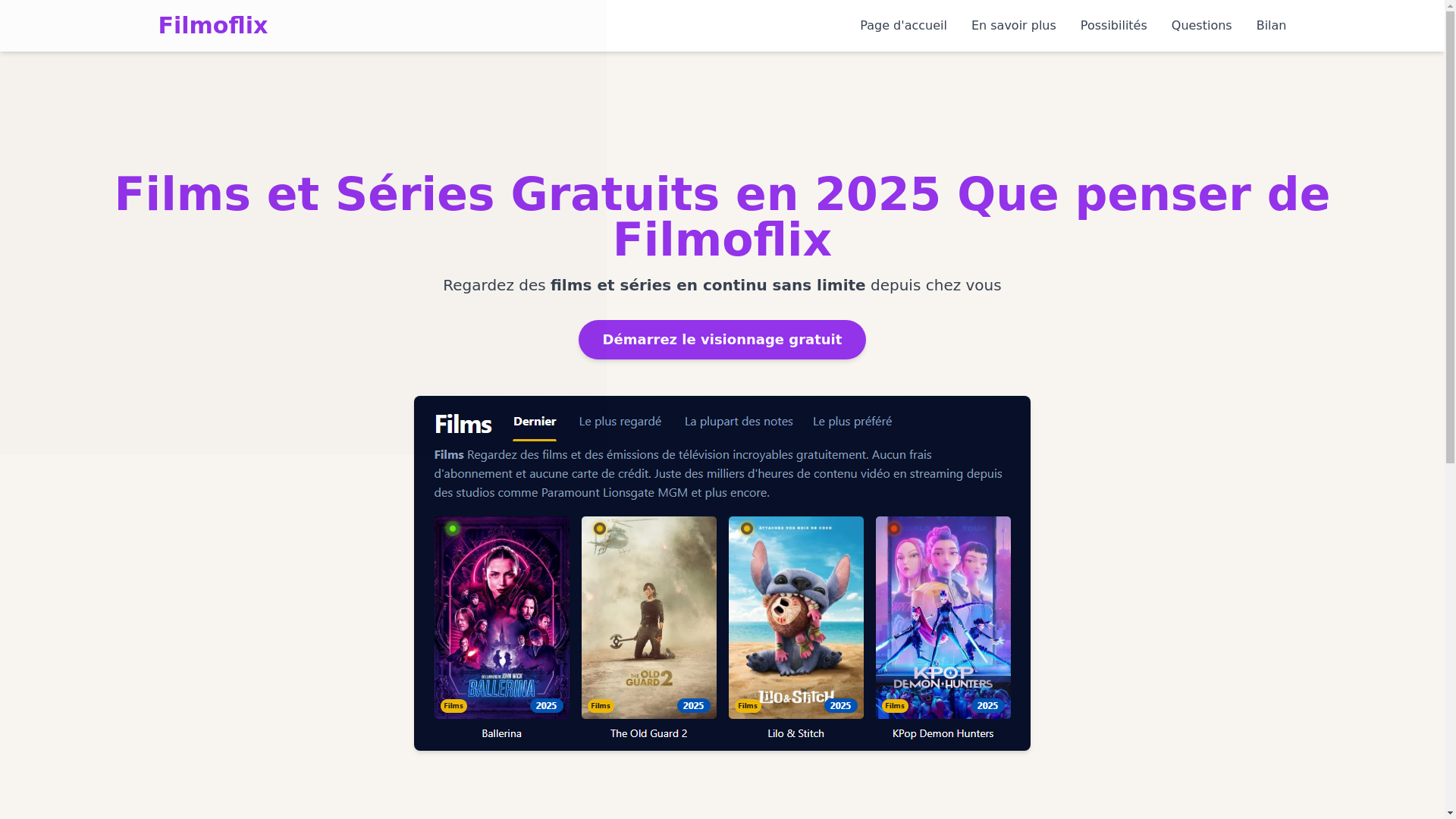 website screenshot of https://filmoflix-vnhy.pages.dev/