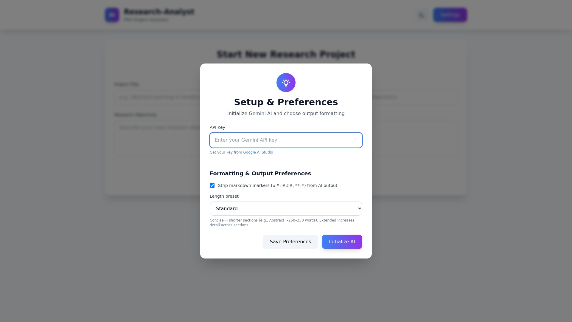 website screenshot of https://z3researchdocumentgenerator.pages.dev/
