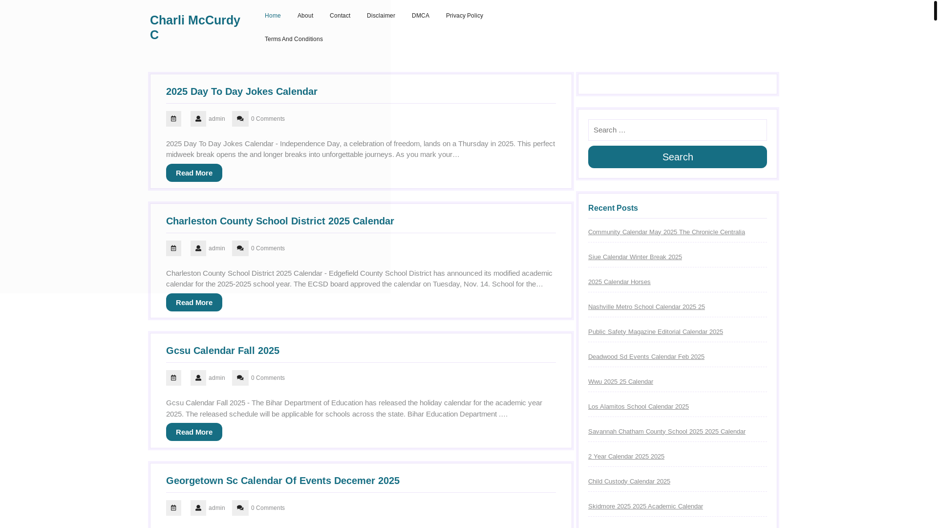 website screenshot of https://charlimccurdyc.pages.dev/