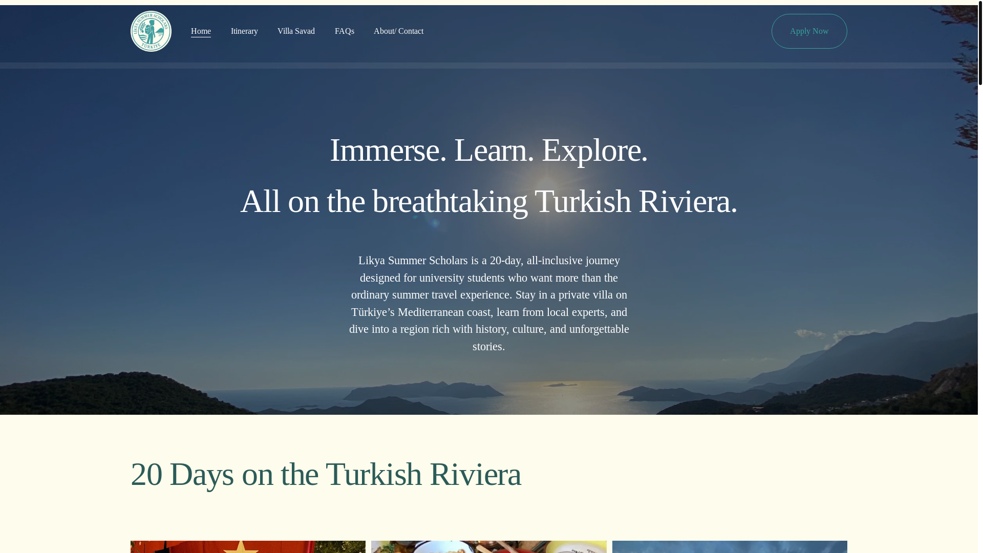 website screenshot of https://likyascholars.com/