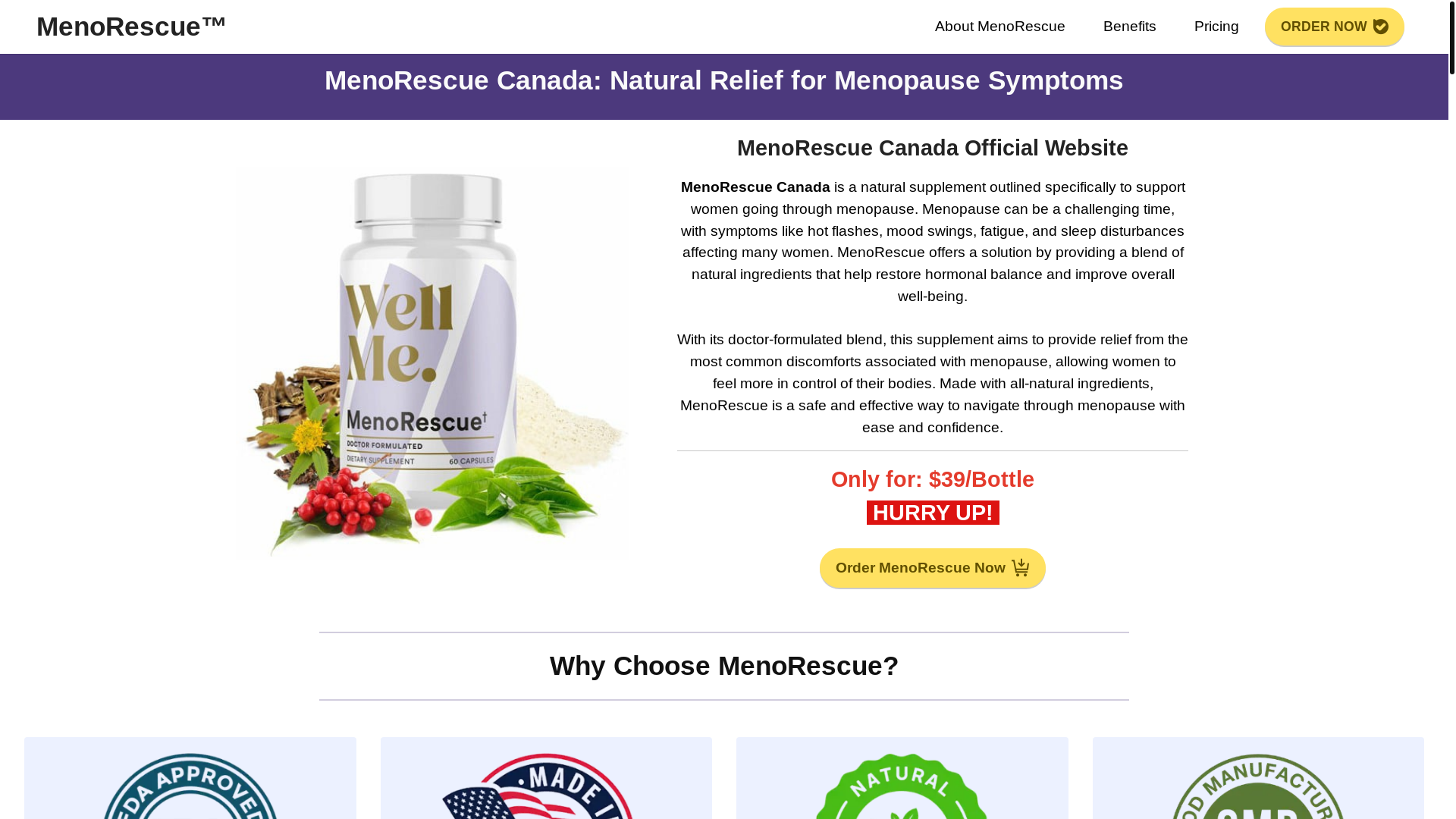 website screenshot of https://menorescue-ca.ca/