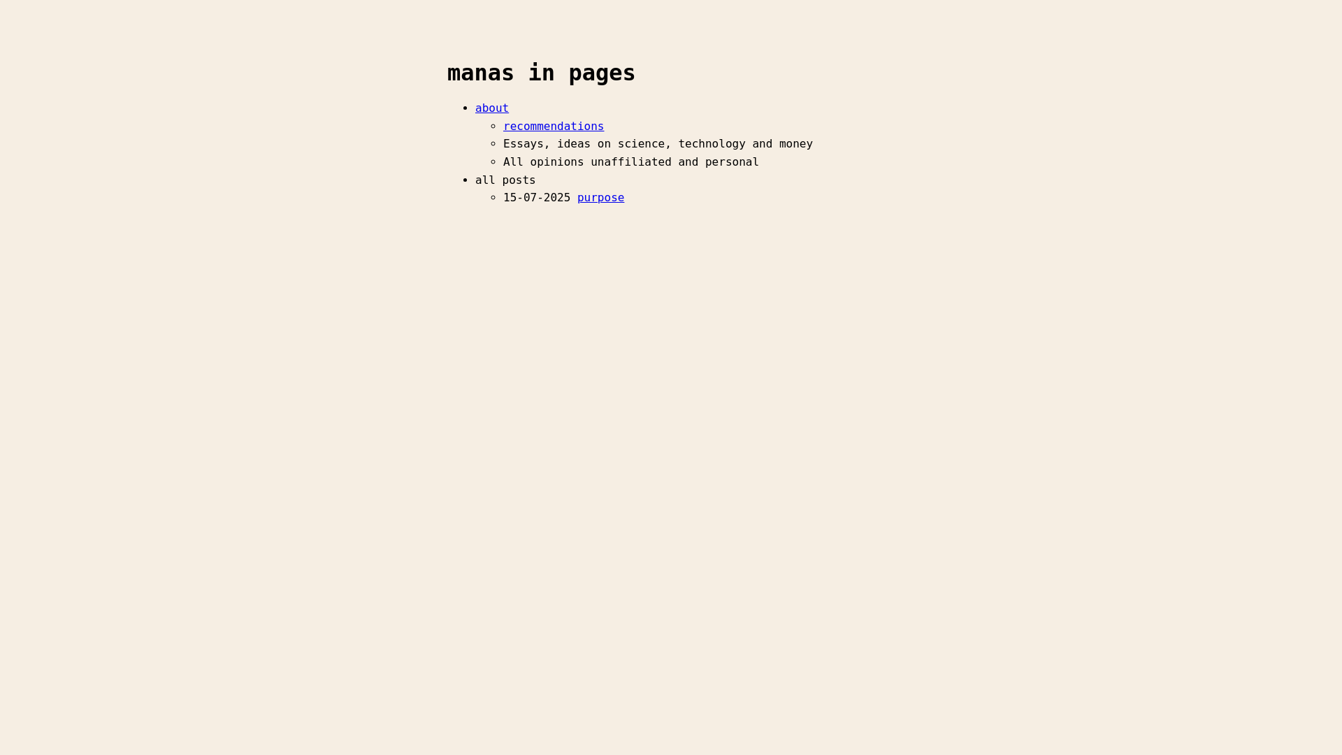 website screenshot of https://manasin.pages.dev/