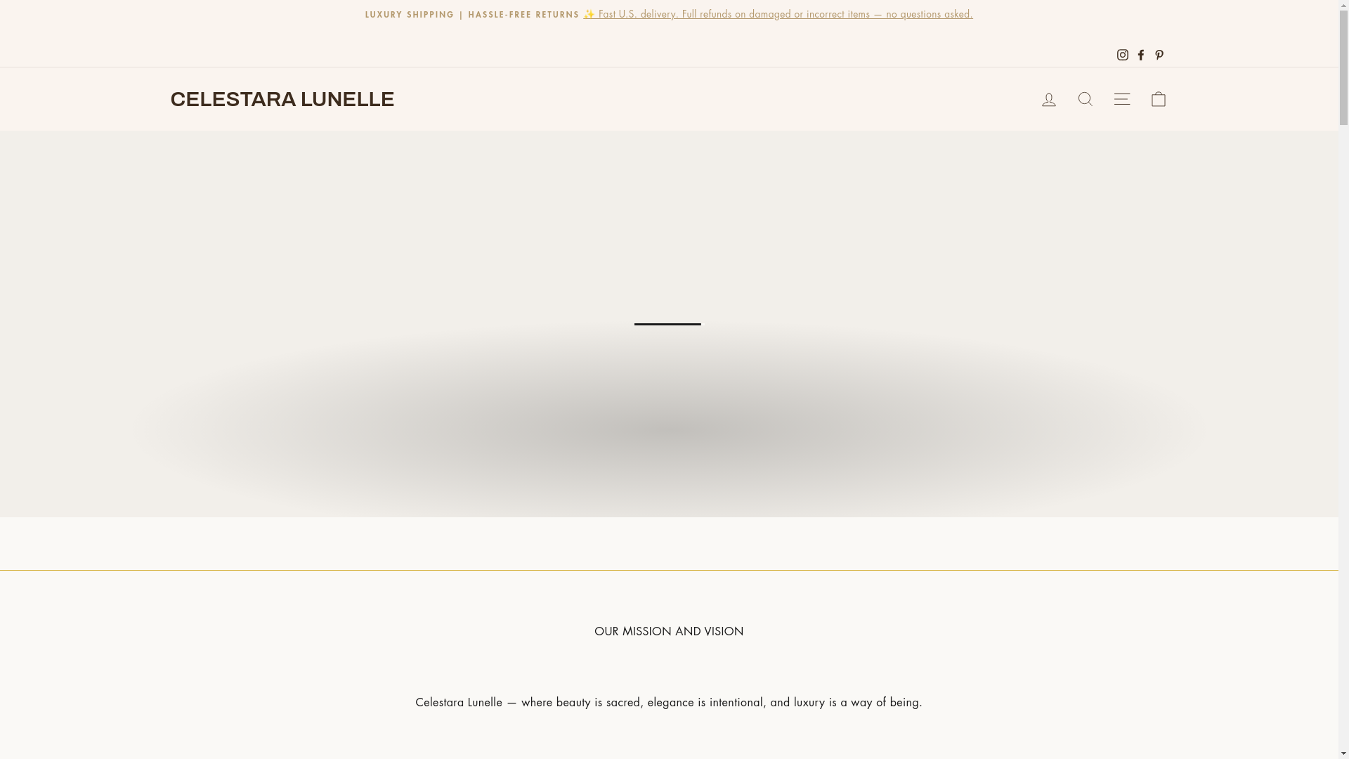 website screenshot of https://celestaralunelle.com/