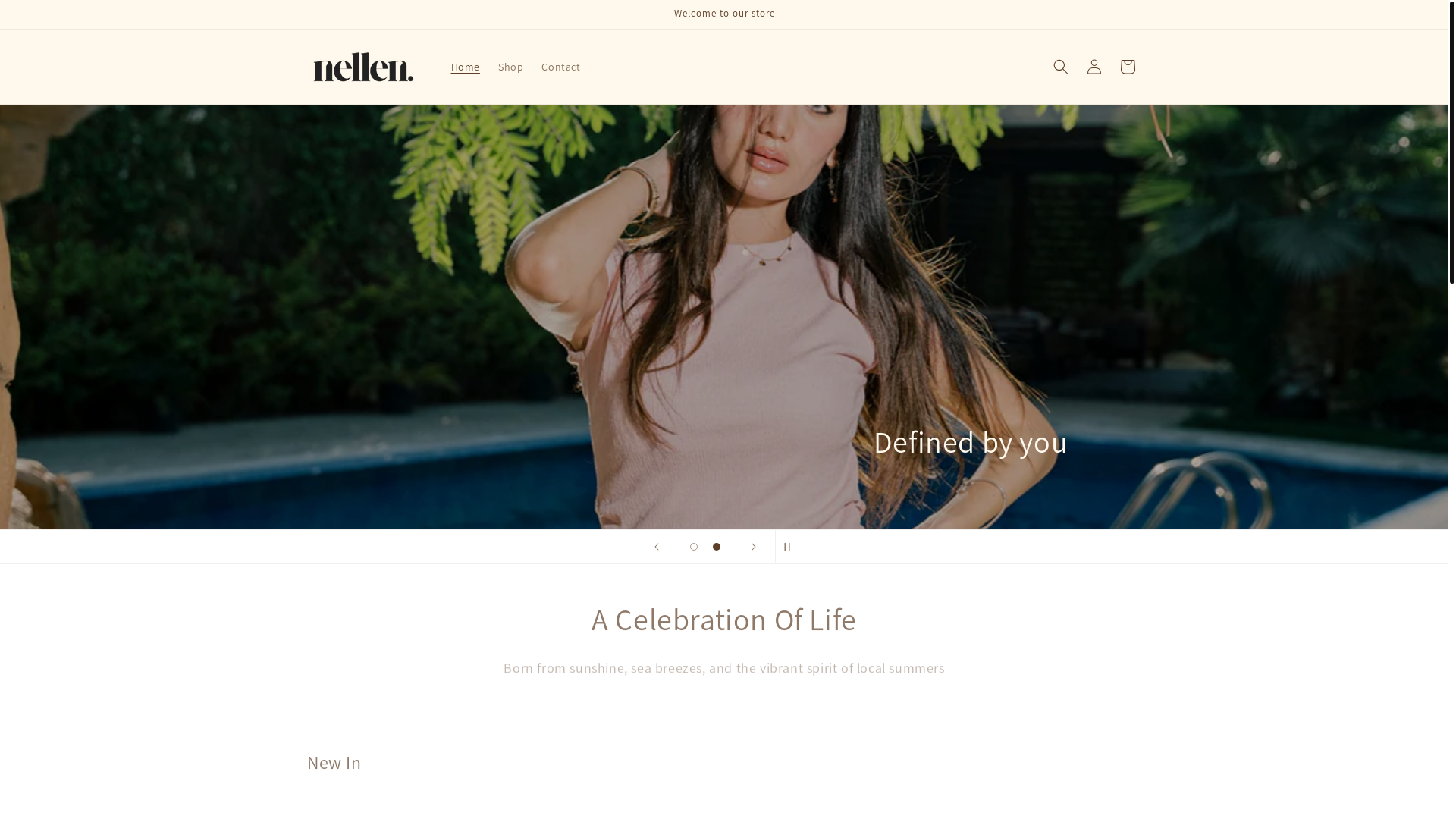 website screenshot of https://nellen-eg.com/