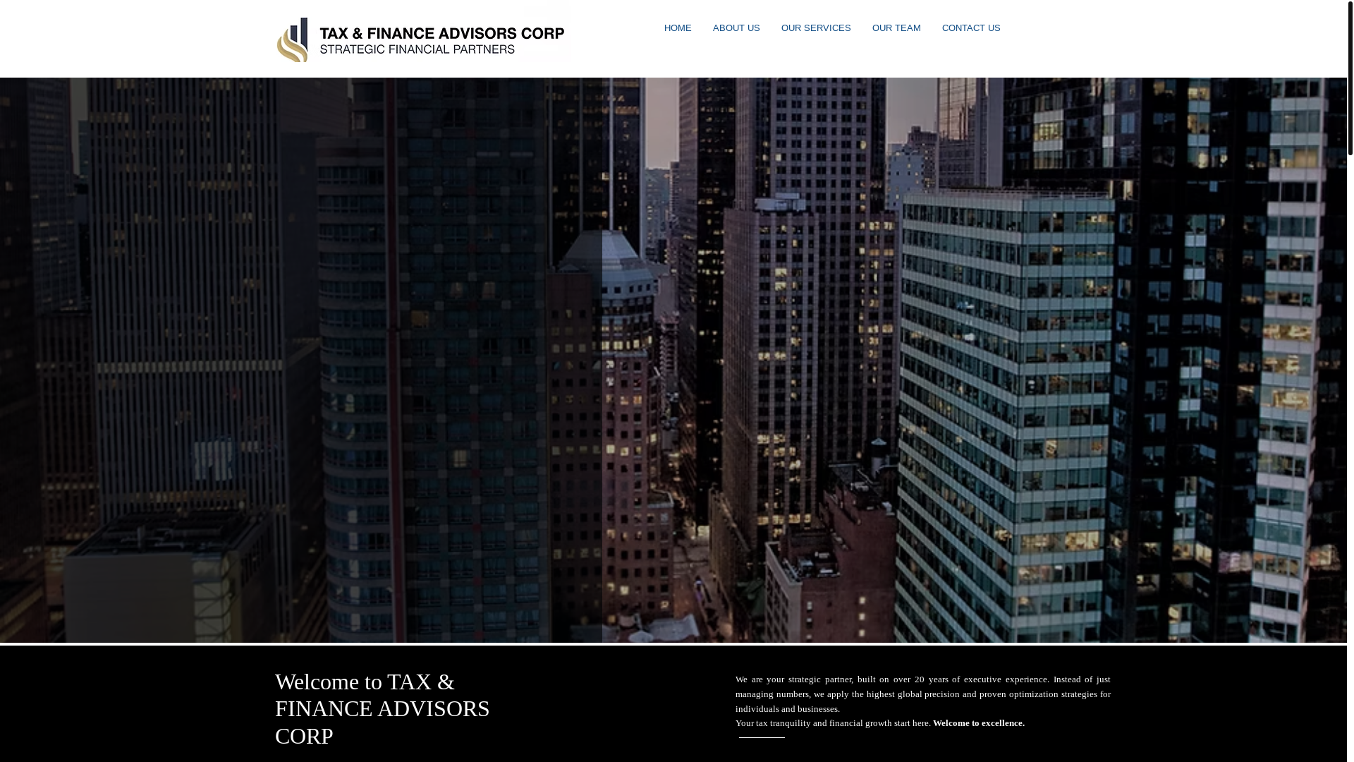 website screenshot of https://taxfinanceadvisors.com/