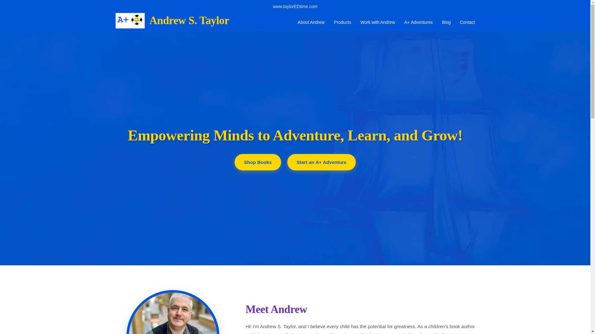 website screenshot of https://andrewtaylor.pages.dev/